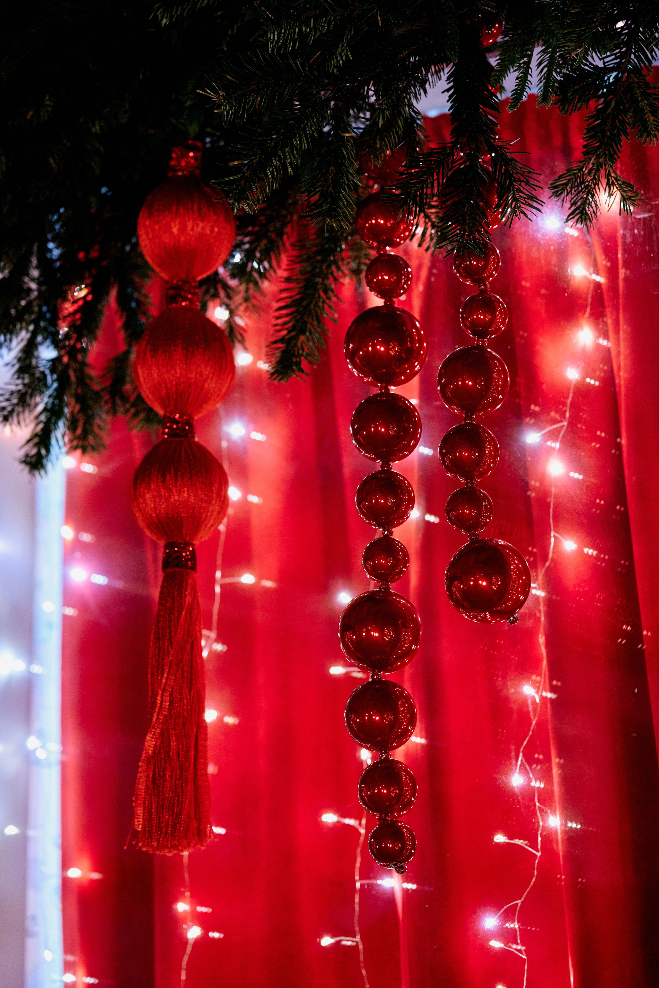 Новогодний декор ресторана Альбатрос. Фотограф Таганрог Анна Трайжон