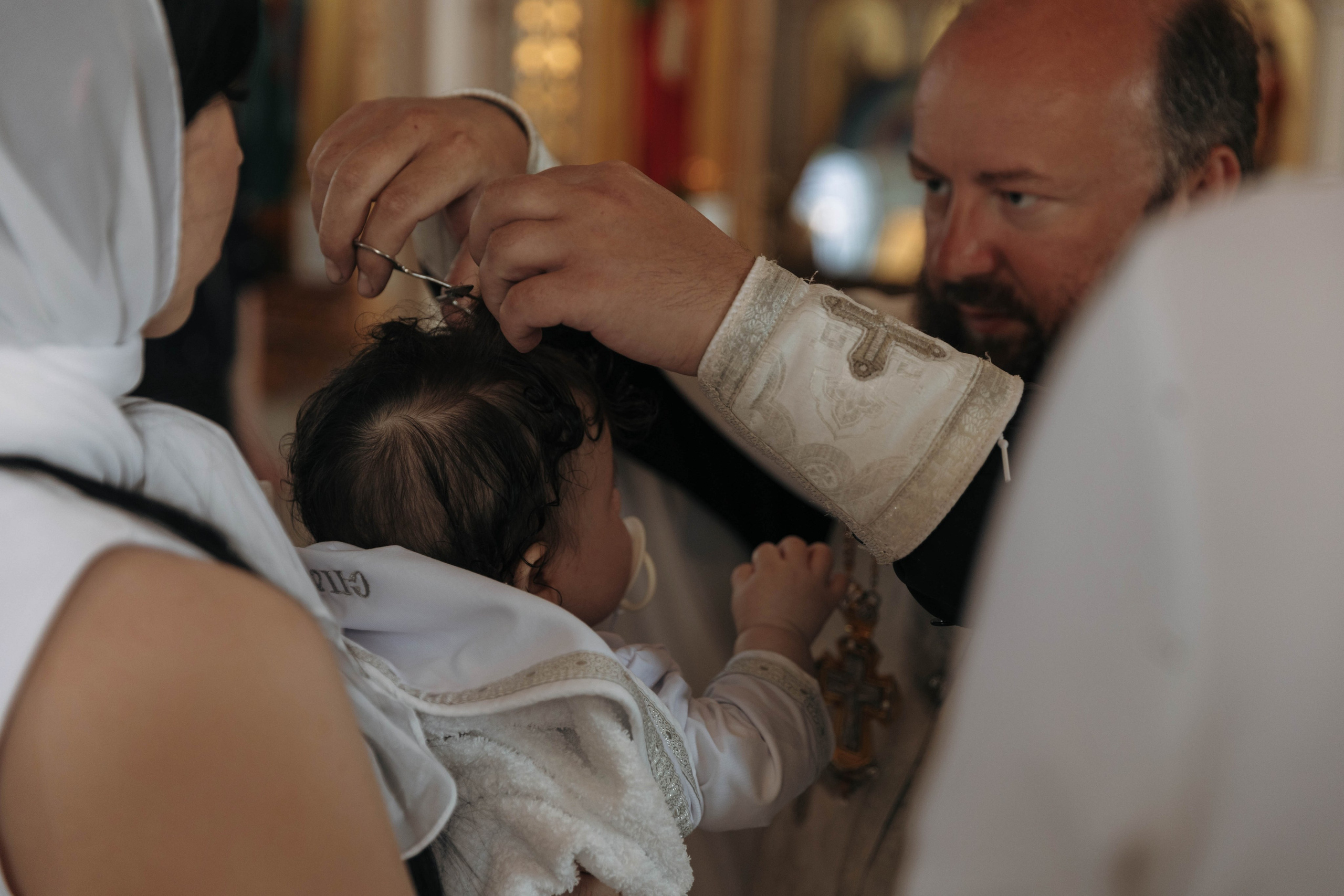 Таинство Крещения Марка. Фотограф Сальск Катерина