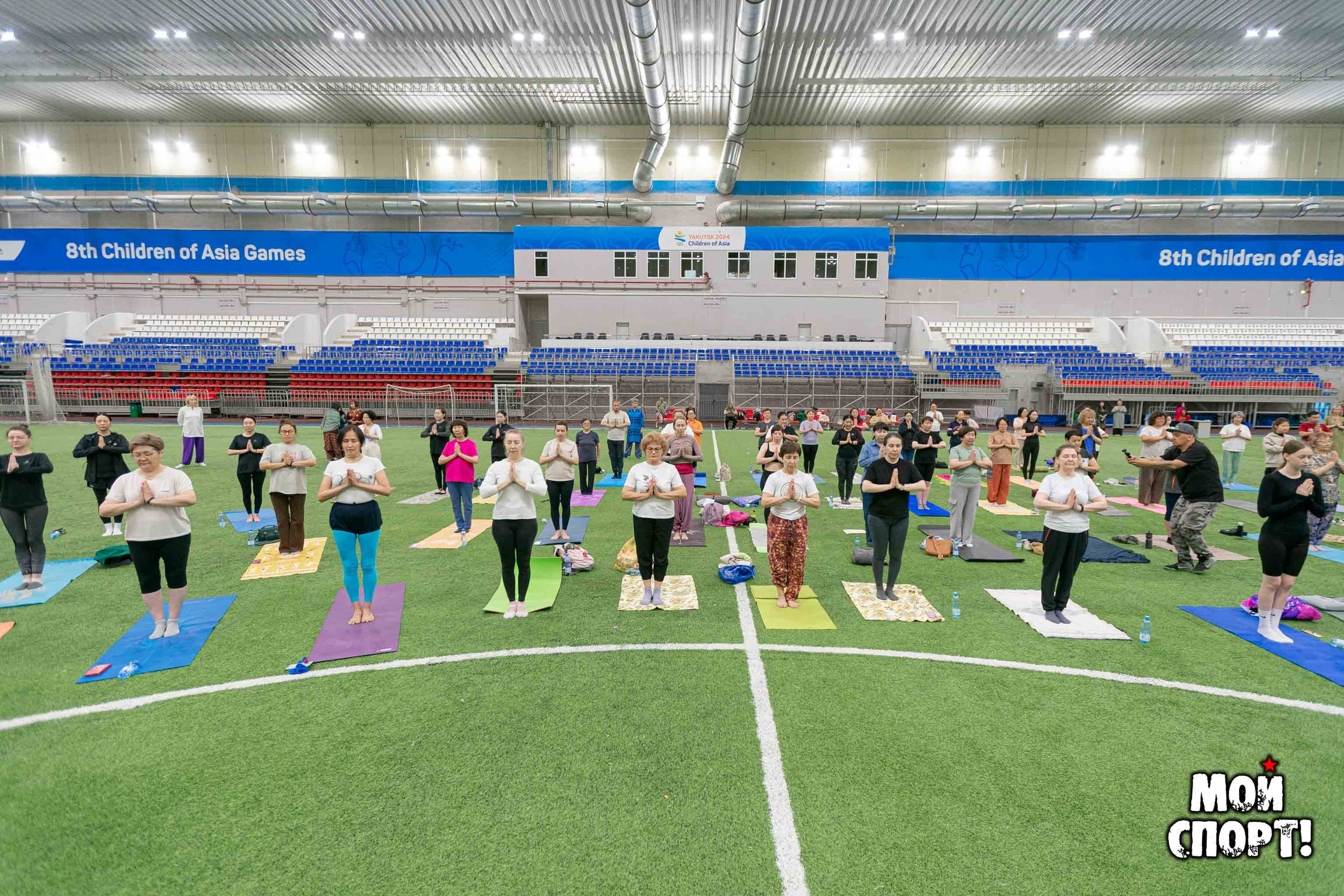 XI Международный день йоги. Студия «Мой Спорт!» — все о спорте в Якутии