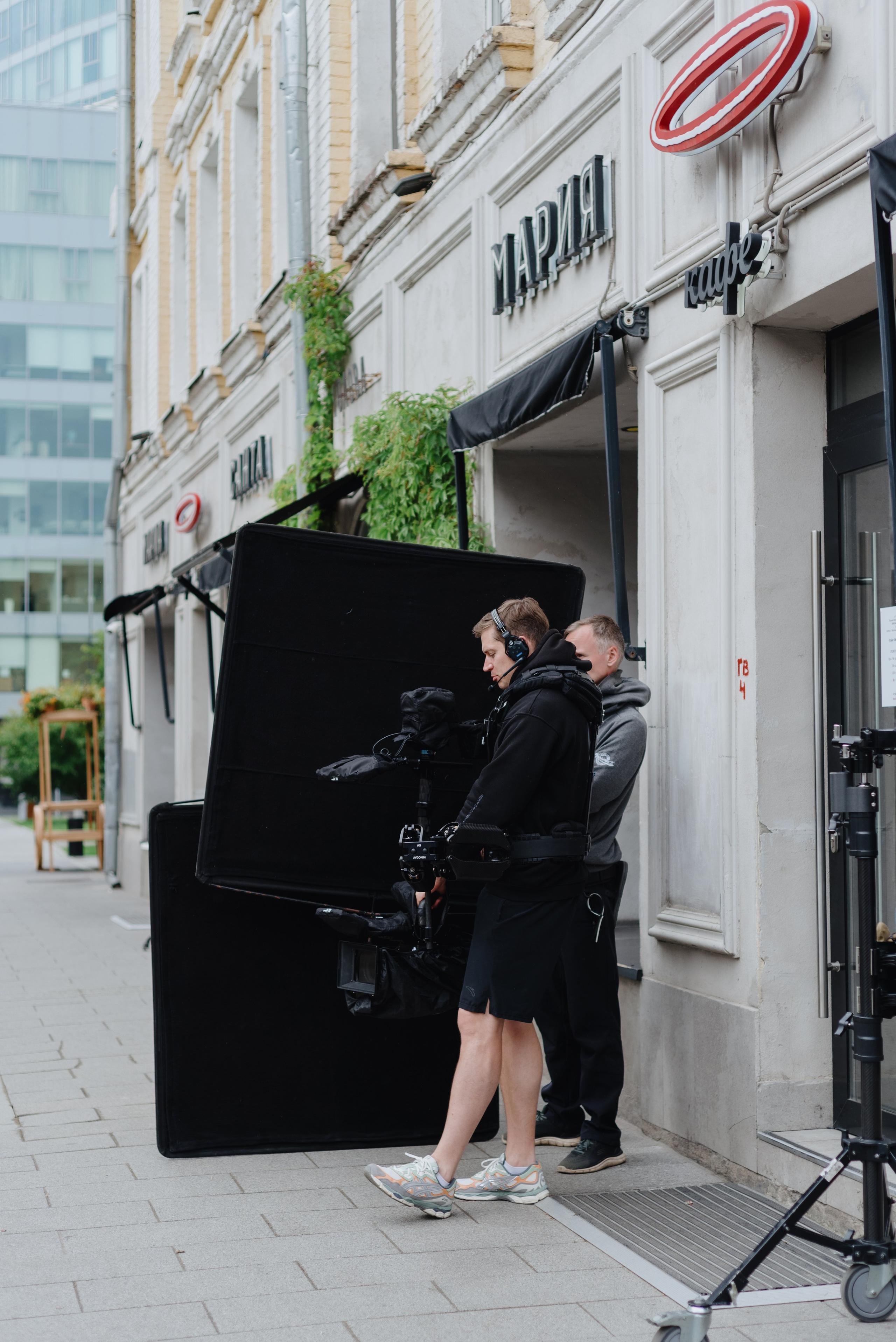 Бэкстейдж съемки клипа. Фотограф в Москве