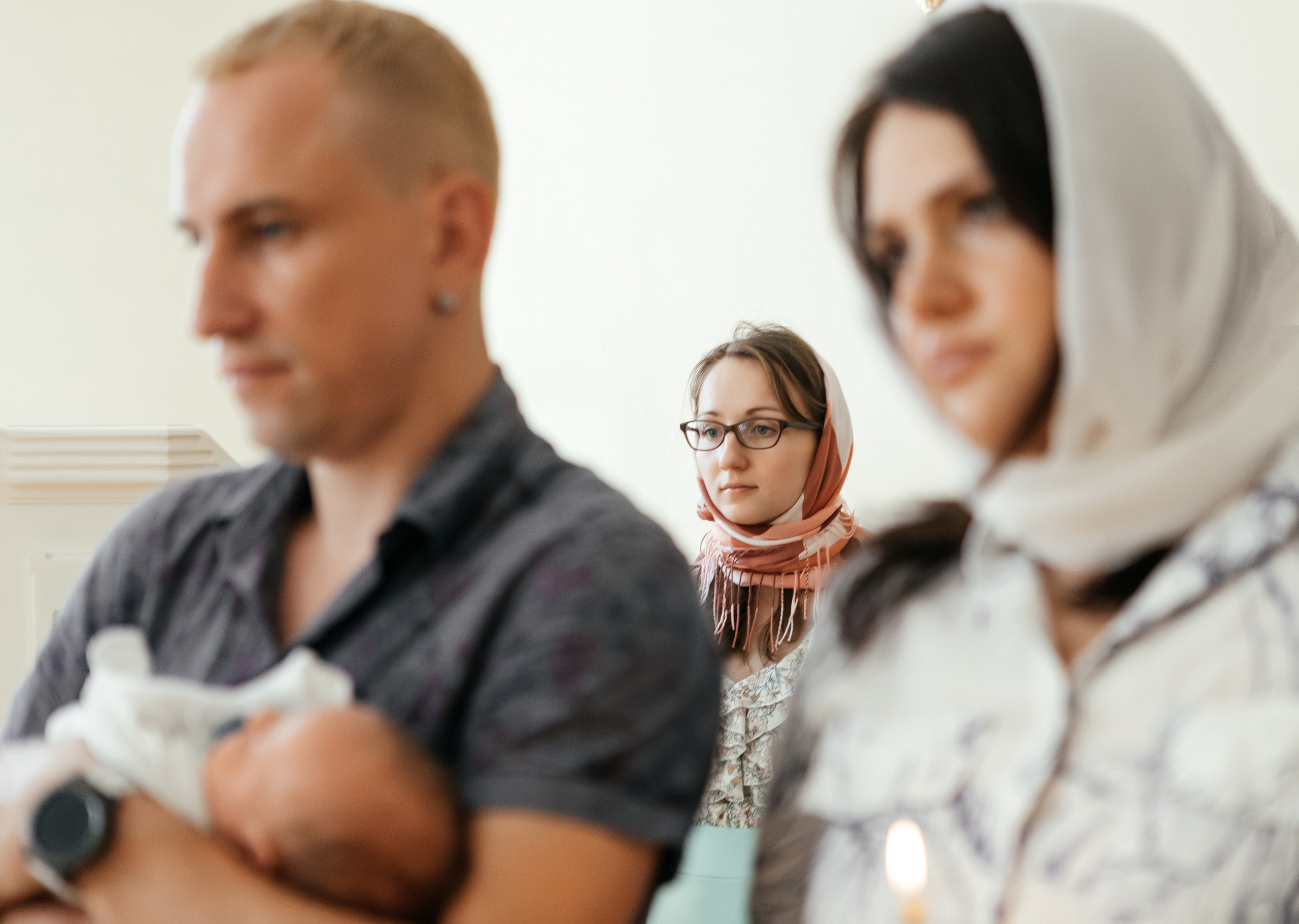Крещение Макара. Семейный и свадебный фотограф в Петербурге Евгения и Николай Шевчук