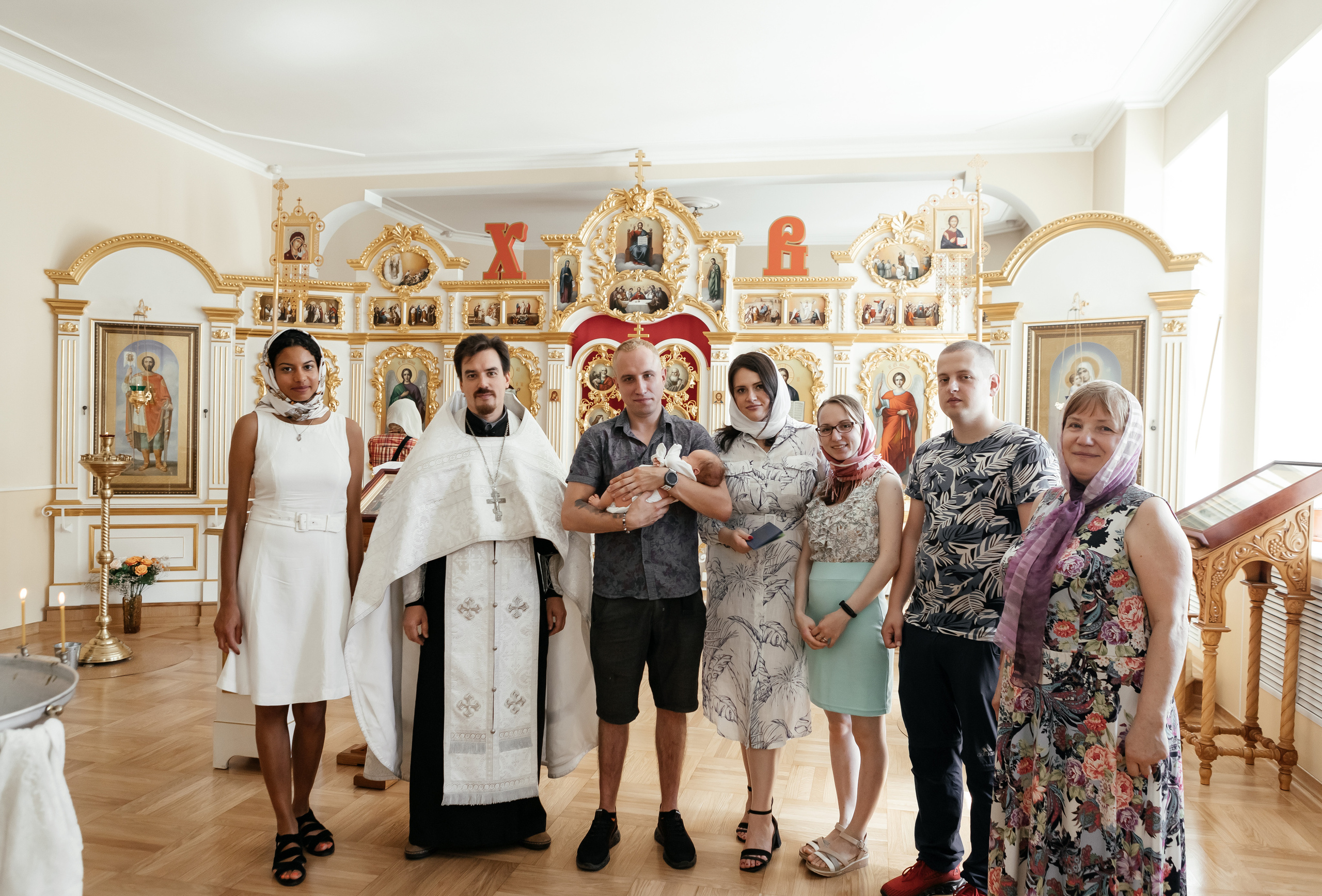 Крещение Макара. Семейный и свадебный фотограф в Петербурге Евгения и Николай Шевчук