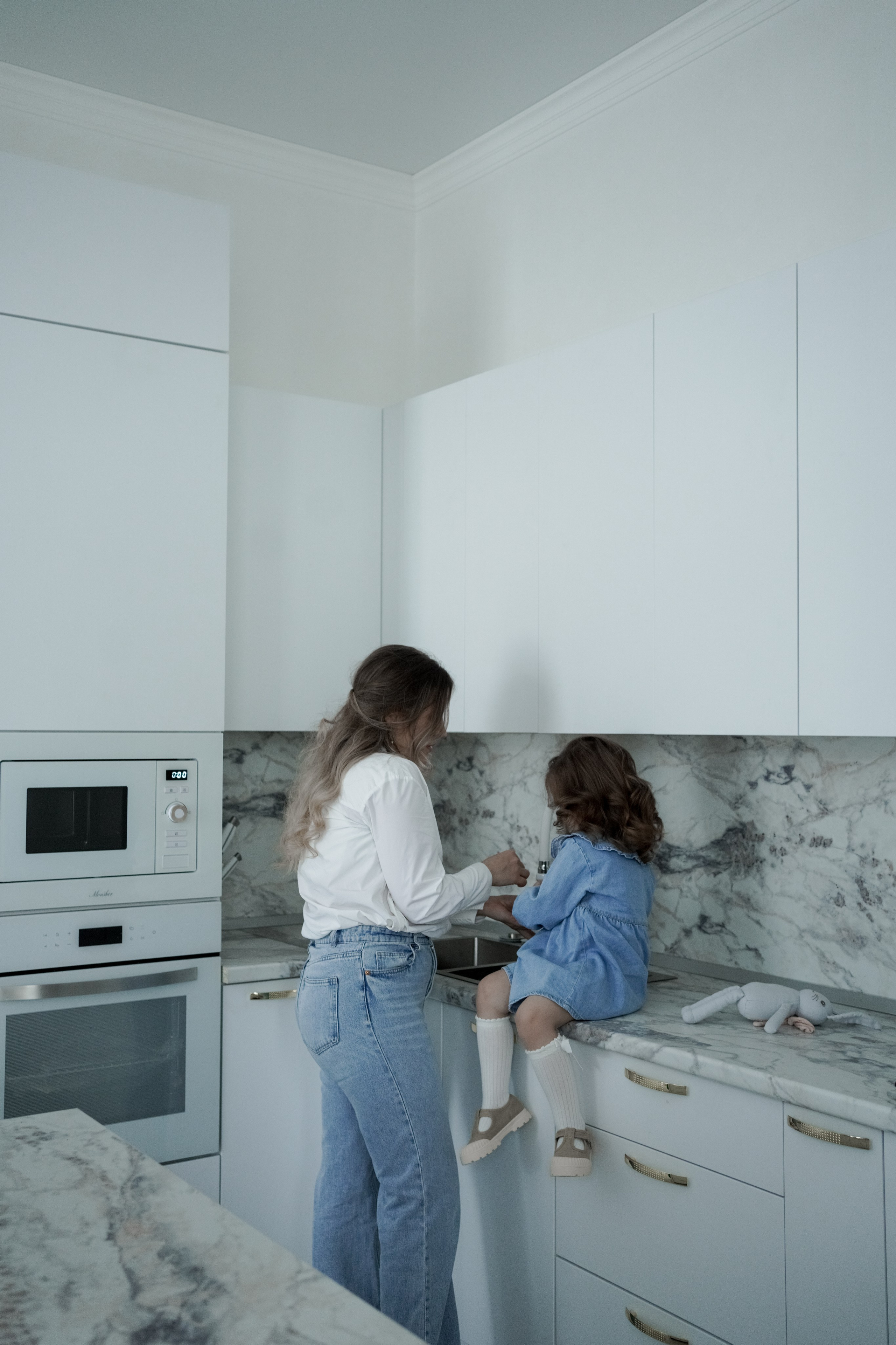 Дома с дочкой. Свадебный и семейный фотограф Афанасьева Анна в Кисловодске