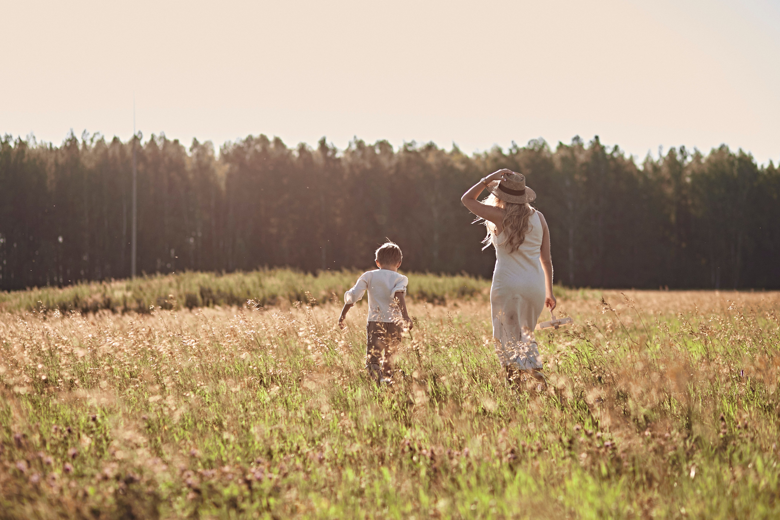 Оля с сыном. Главная