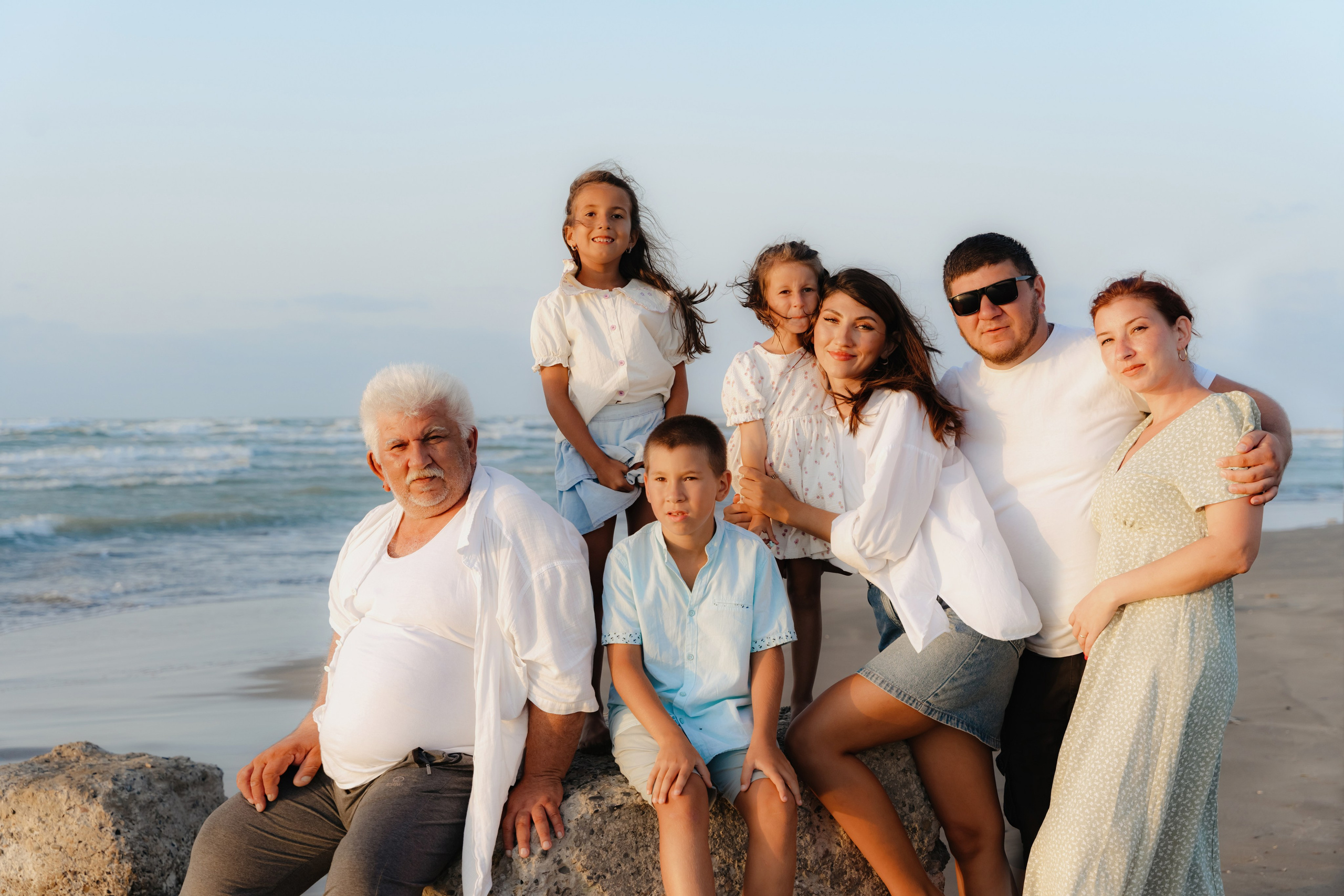 Большая семья. Детский и семейный фотограф Ташкент Наталья Кривенко