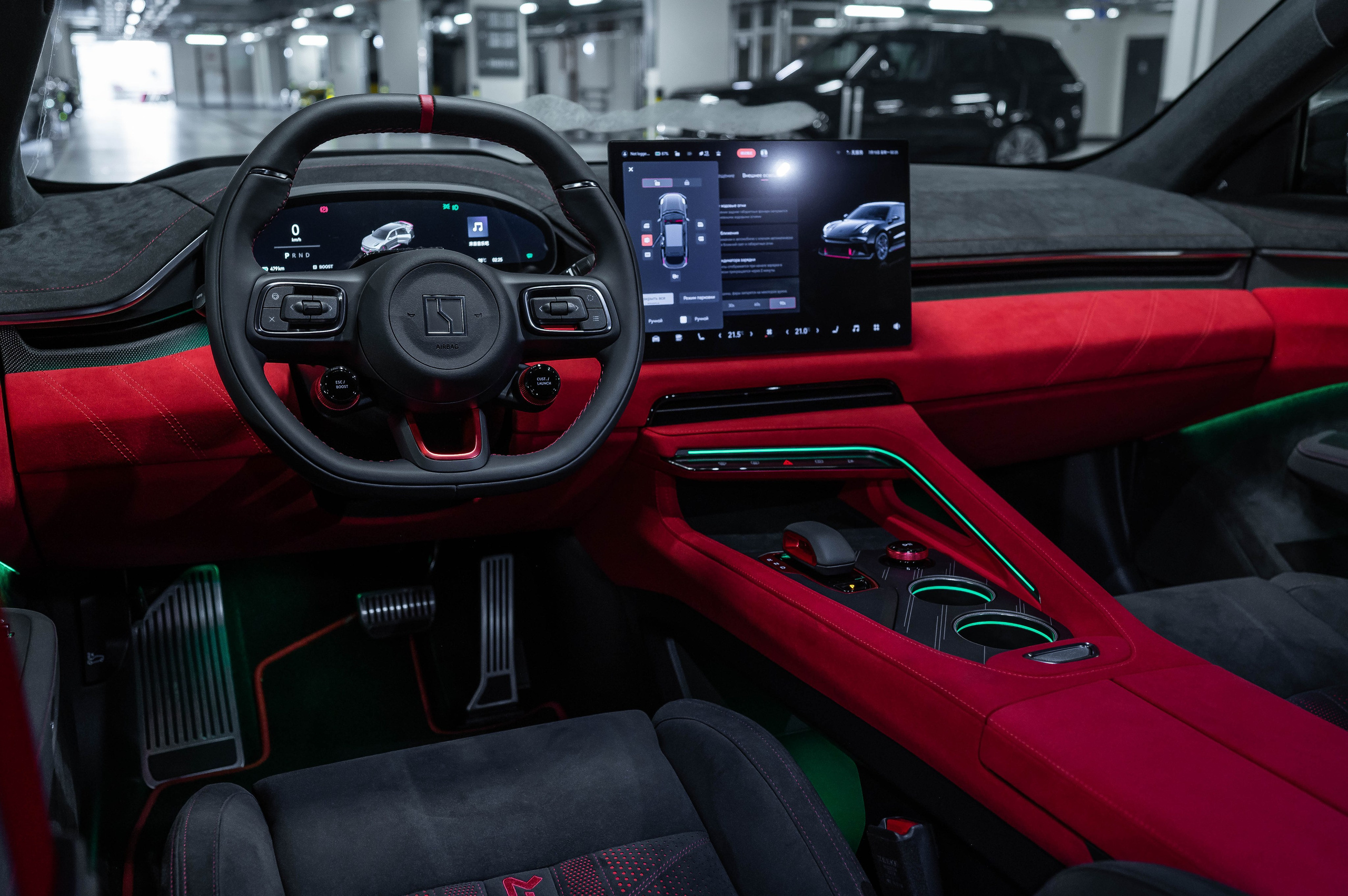 Zeekr 001 FR. Автомобильный фотограф в Москве — Сидоров Дмитрий