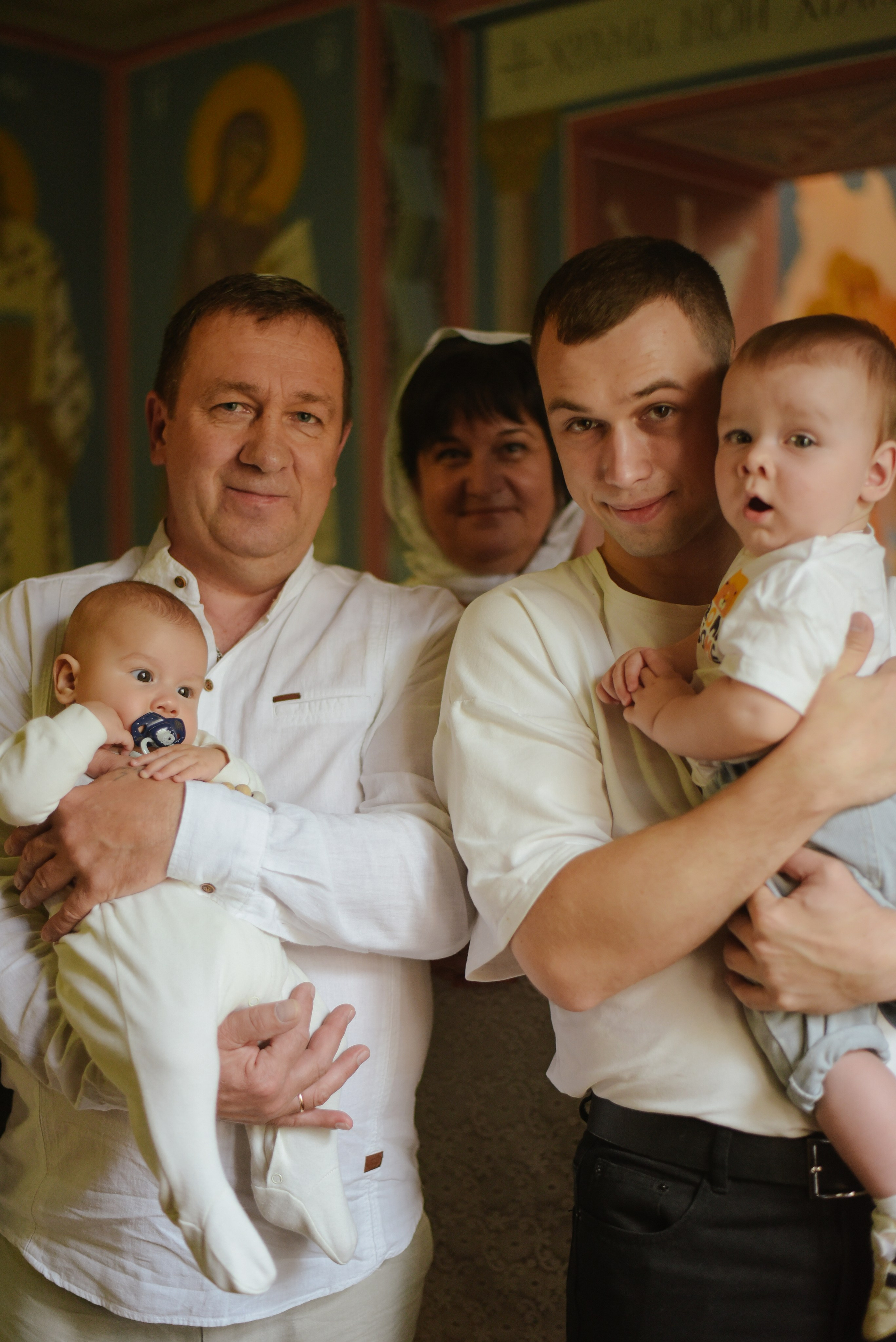 Крещение Вадима. Фотограф Лола Волна, город Москва