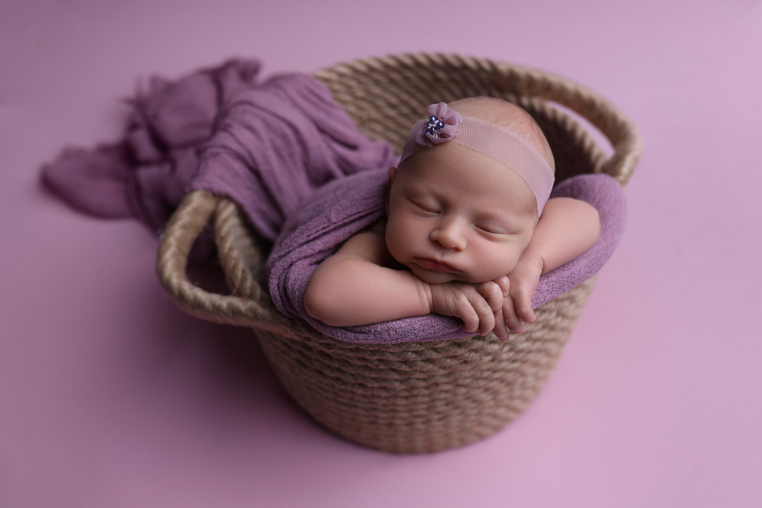 Newborn девочки. Фотограф новорожденных Модяева Ирина