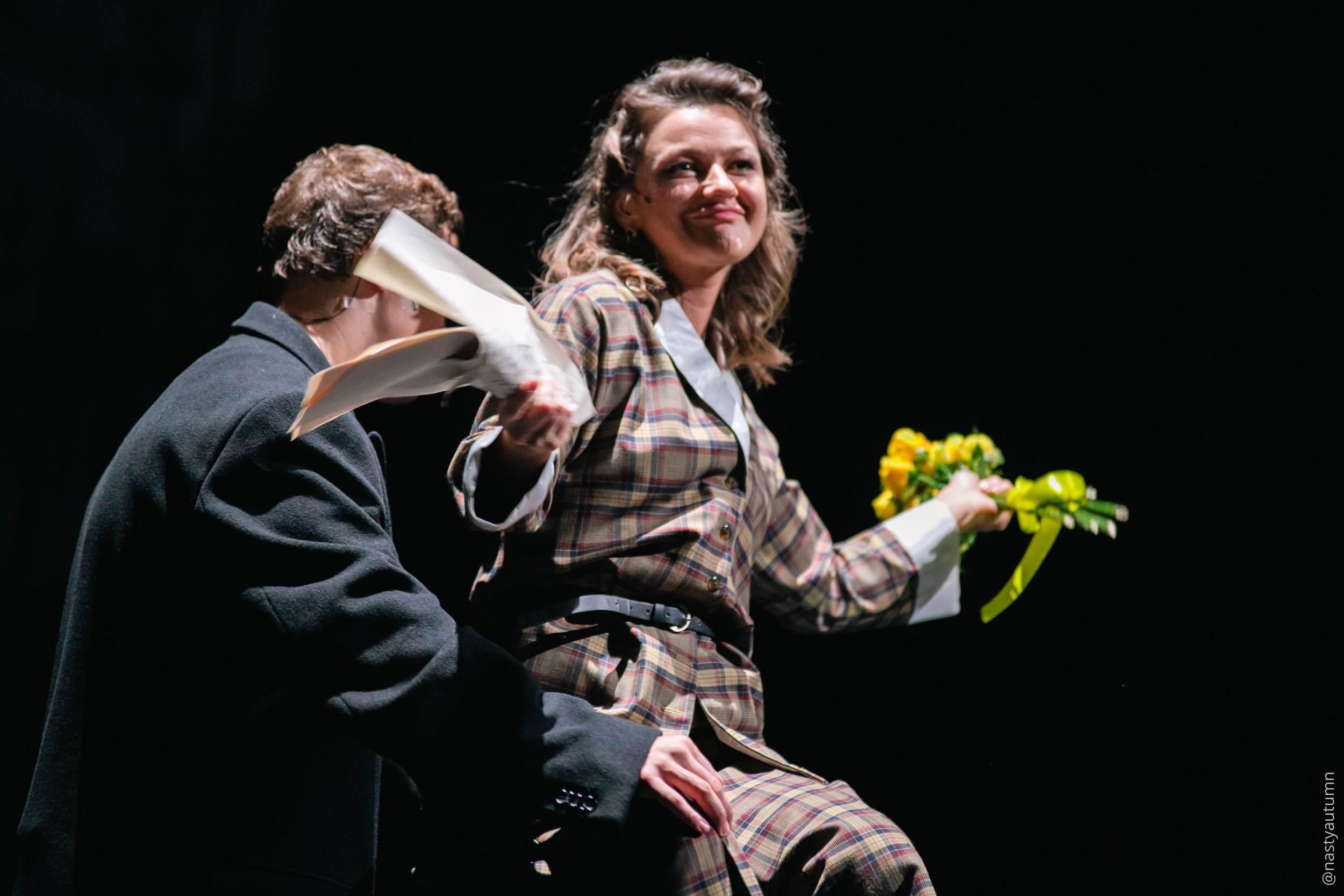 Генеральный прогон «Маяковский. Я сам.». Репортажный и концертный фотограф в Москве Анастасия Осень