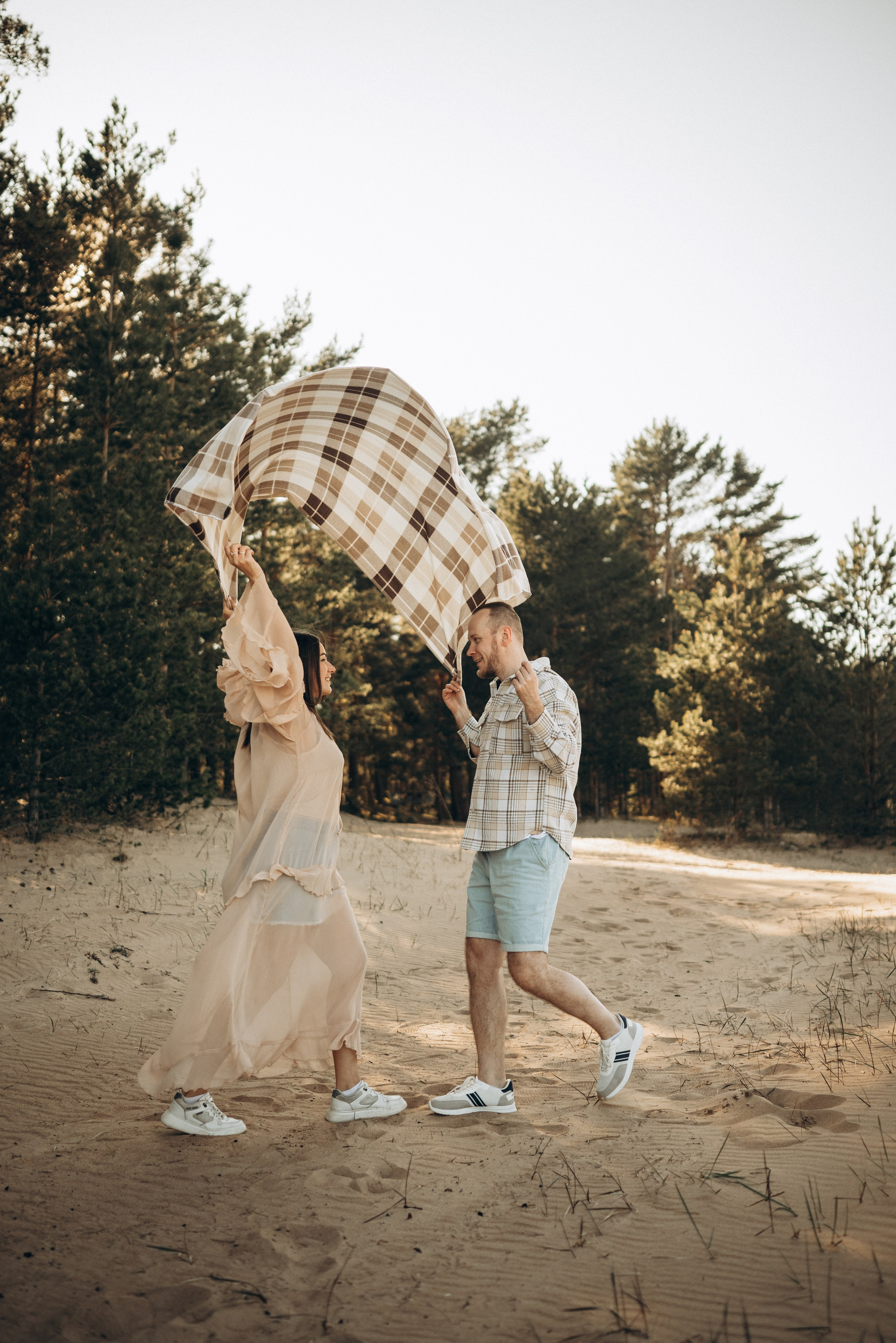 На пляже. Семейный и женский фотограф Вероника Никкор