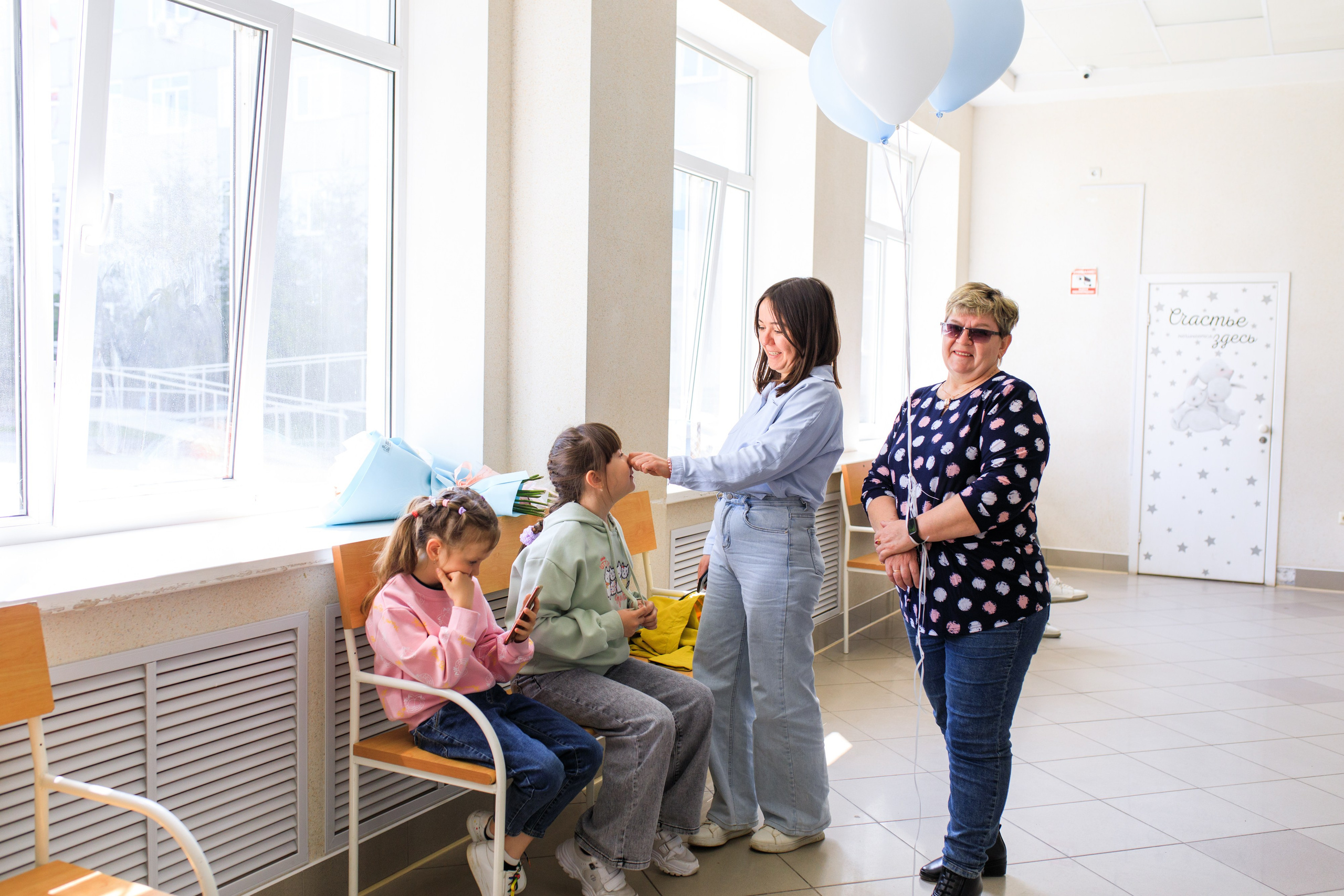 Съемка выписки из роддома. Фотограф в Уфе Ирина Идрисова