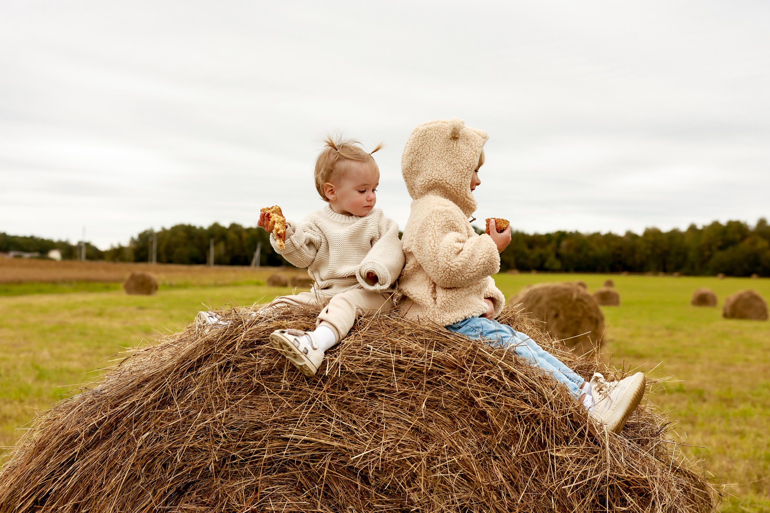 Стога и водоем. Дарья Бухреева — фотограф, видеограф и фототерапевт. Москва и мир