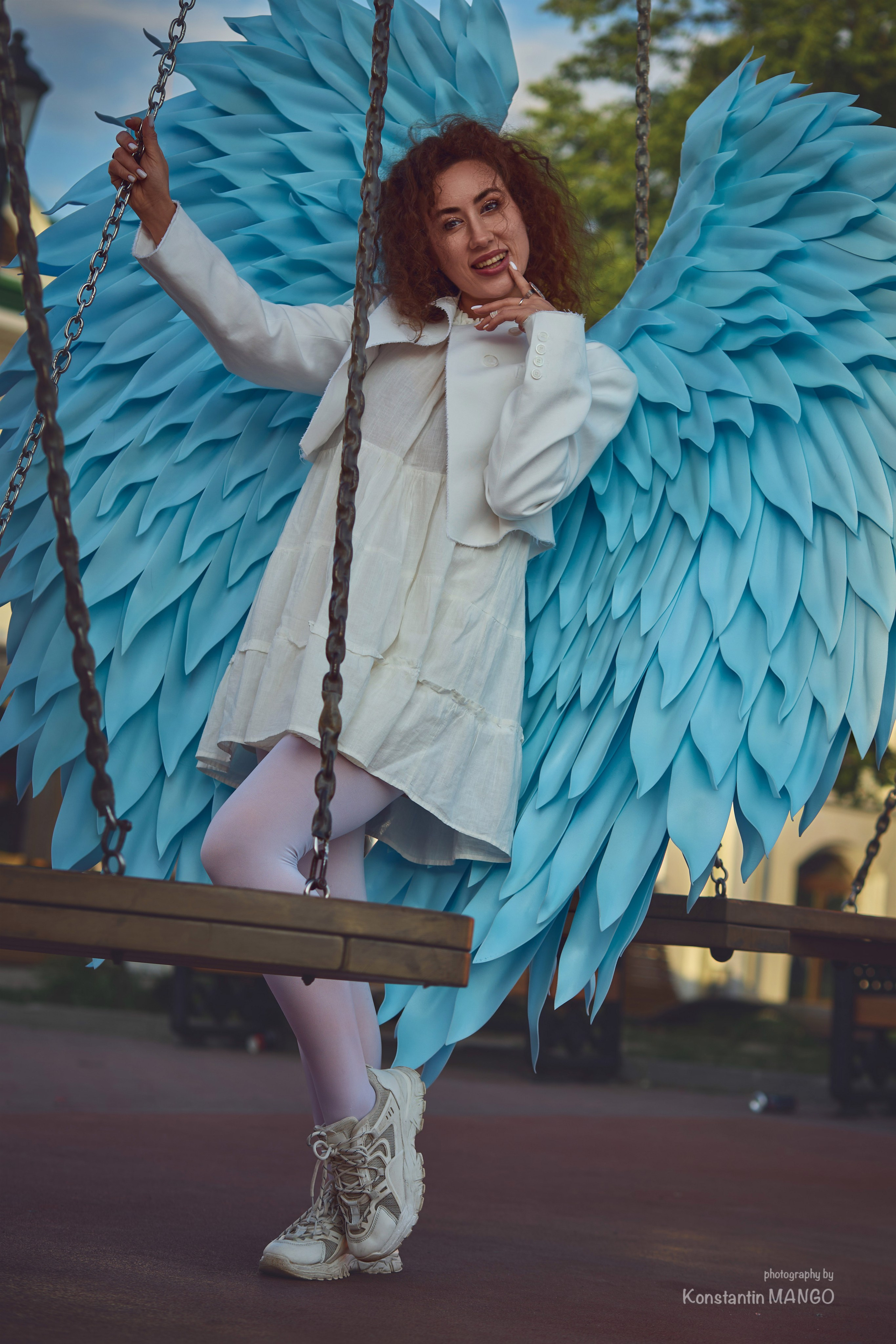 Фотосессия «Ангел» с Соней от фотографа Константина Манго. Фотограф в Рязани. Свадьба, семейное фото, портрет. Константин Манго