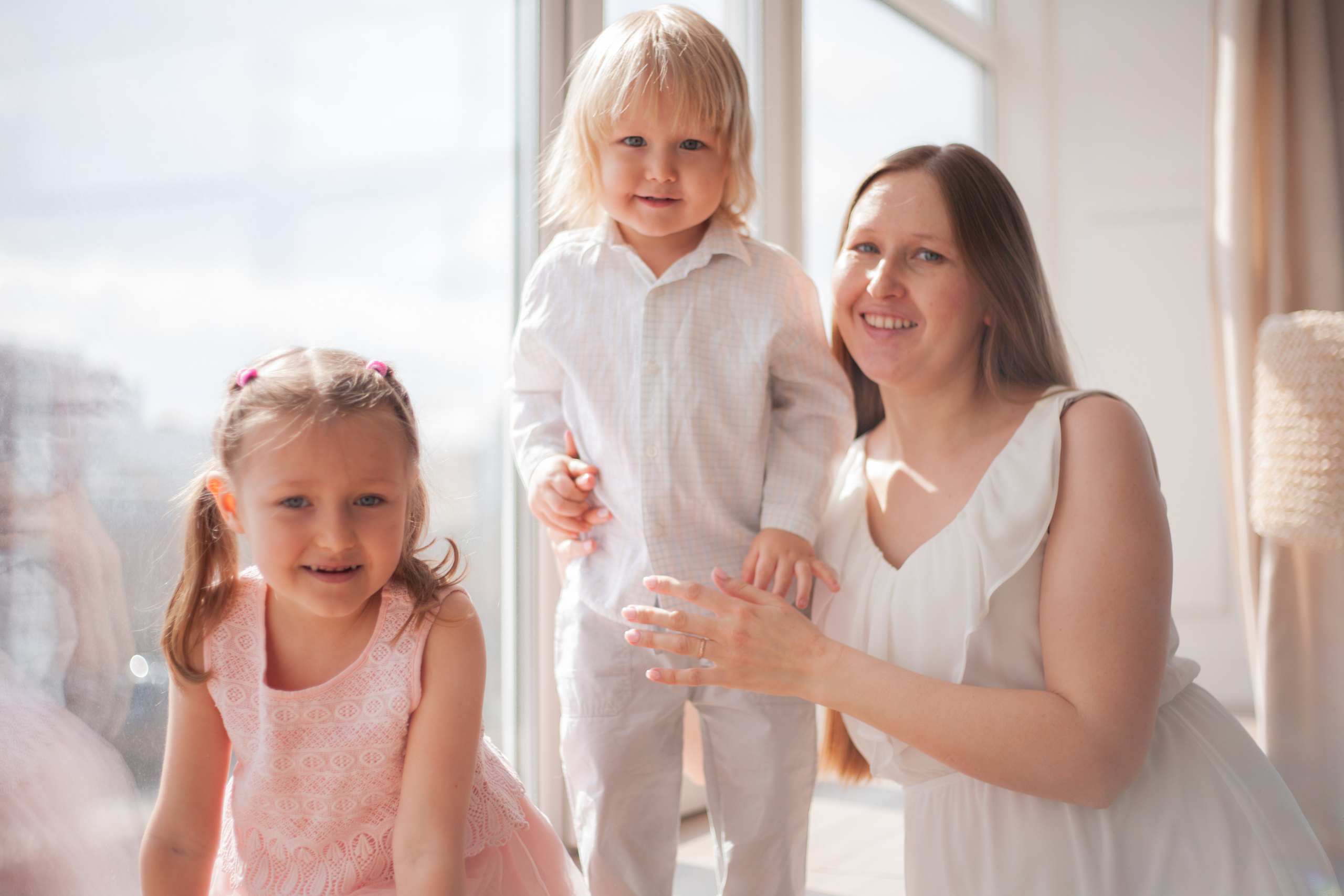 Альбина с детьми. Фотографии на грани чувств. Екатеринбург