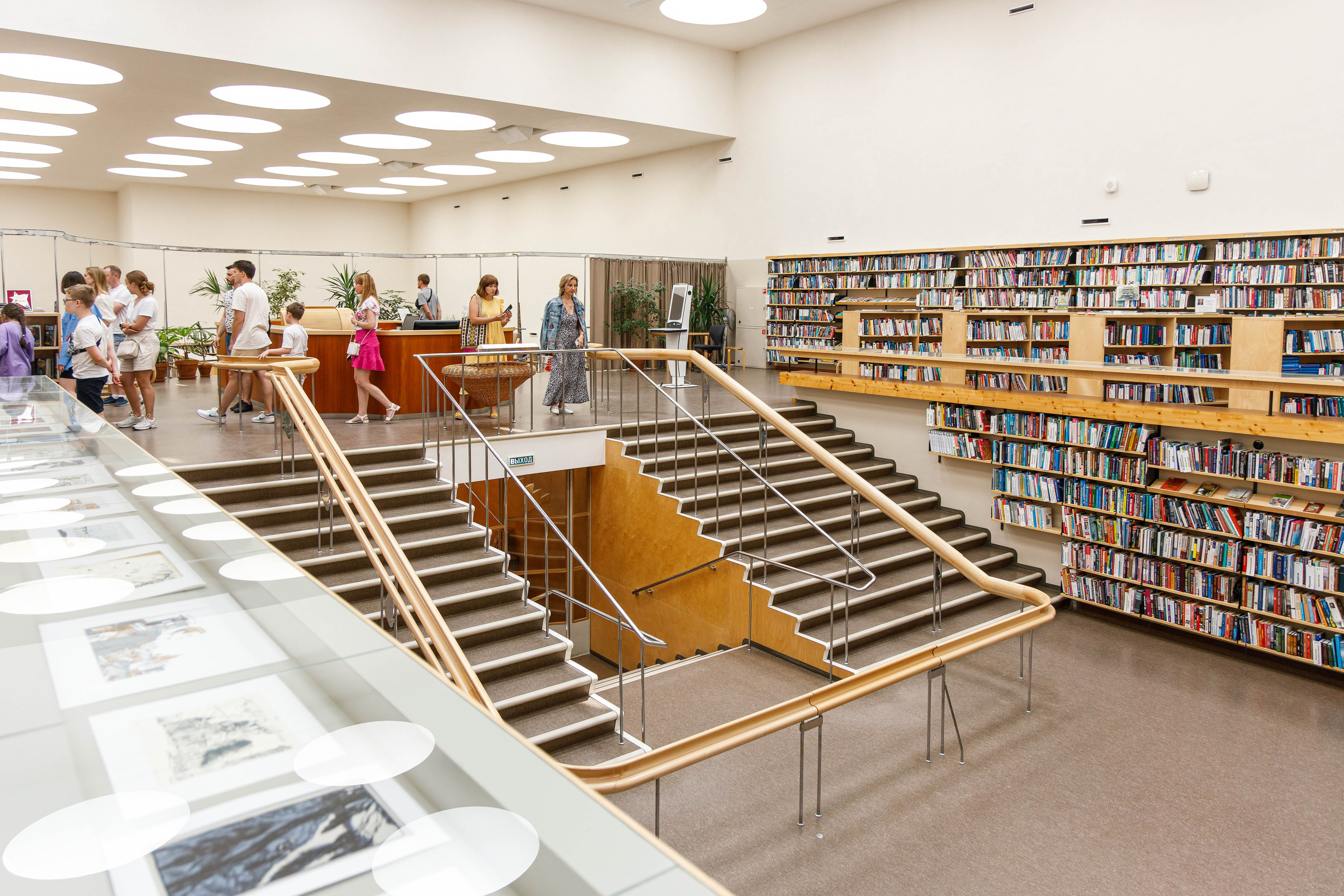 Центральная городская библиотека Алвара Аалто в Выборге. Фотограф Балаев Михаил