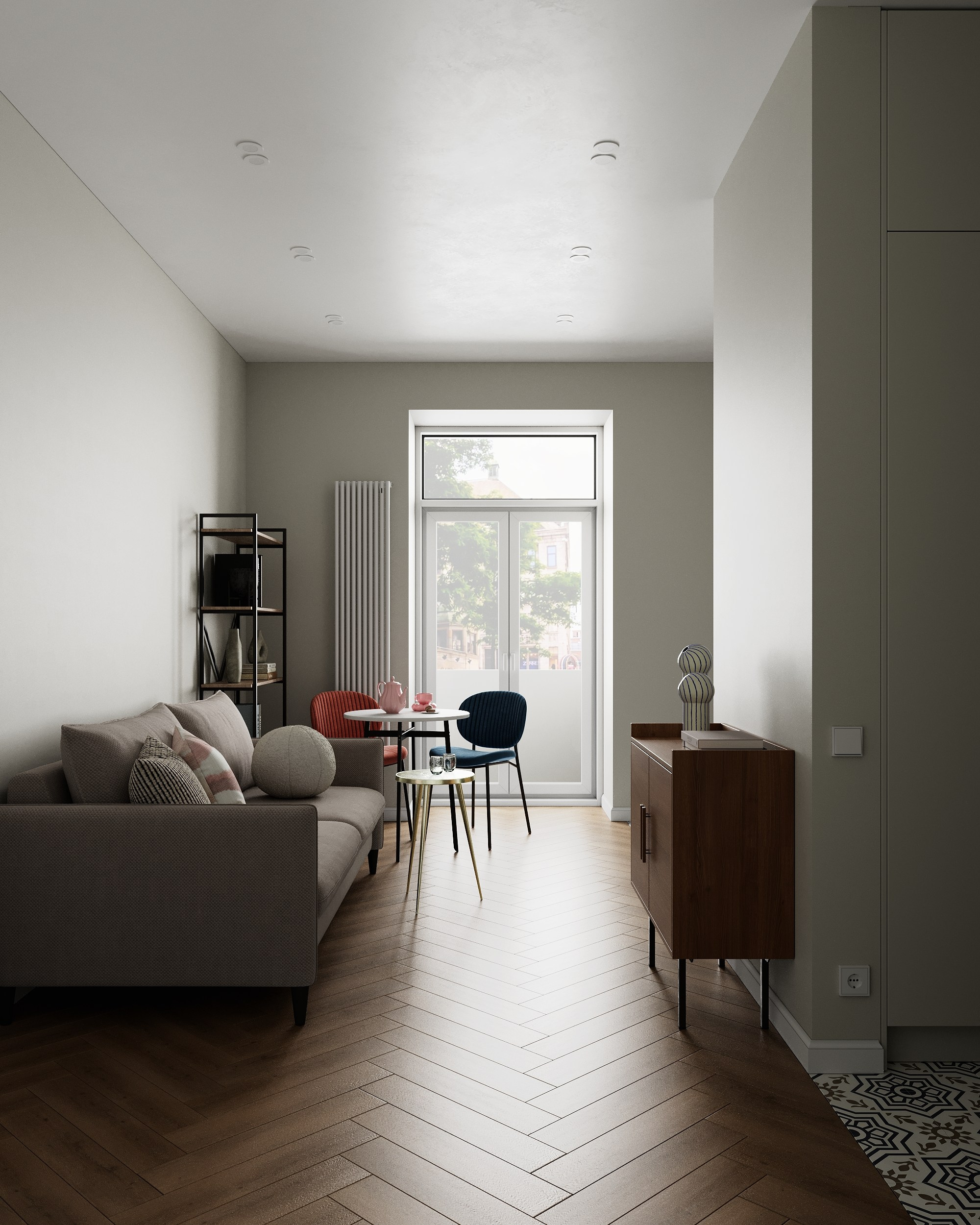 Квартира в сталинке. Студия 3D визуализации