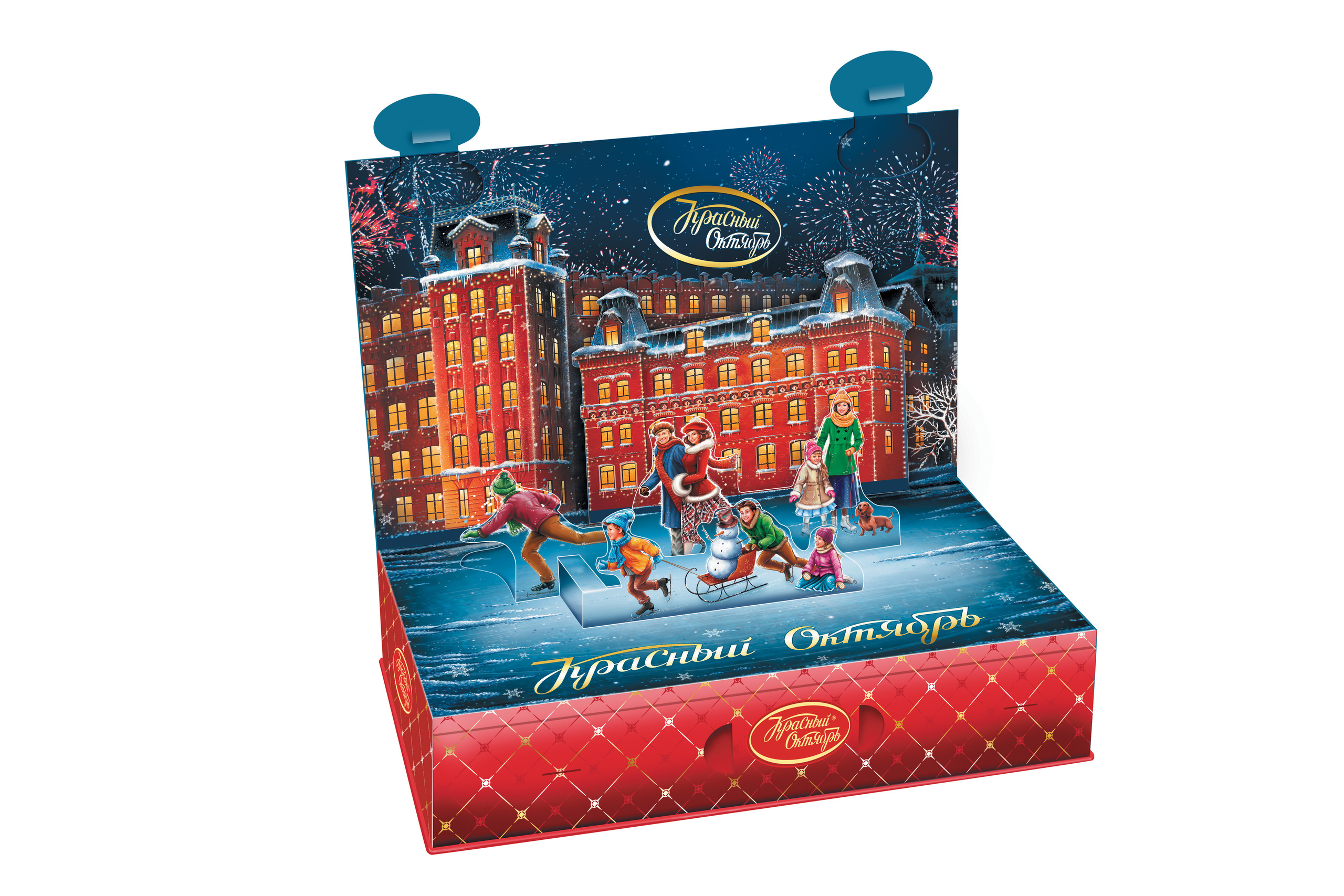 Бренд «Красный Октябрь».
Дизайн Новогодней серии