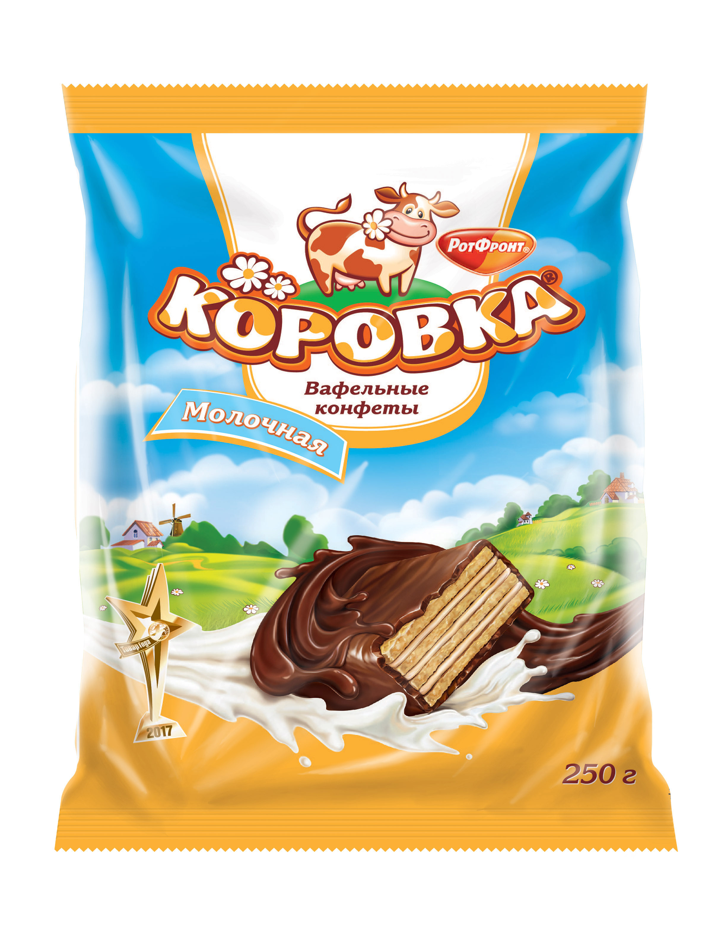 Бренд "Коровка". 
Редизайн бренда и всей линейки продукции