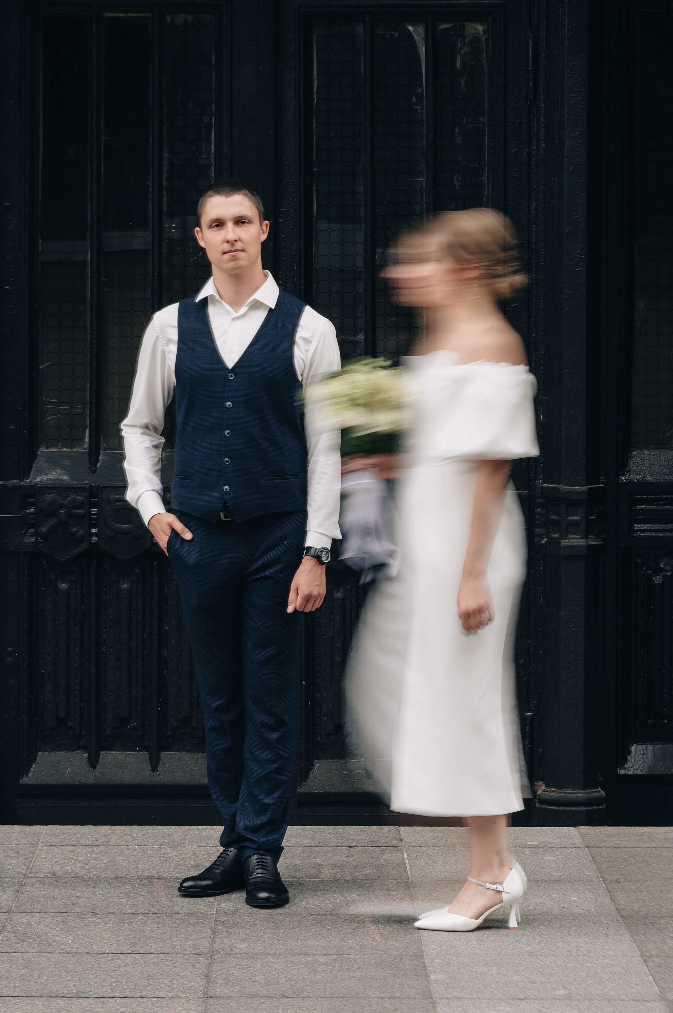 Свадебная фотосессия в Грибоедовском ЗАГСе. Портретный фотограф Москва Светлана Кашура