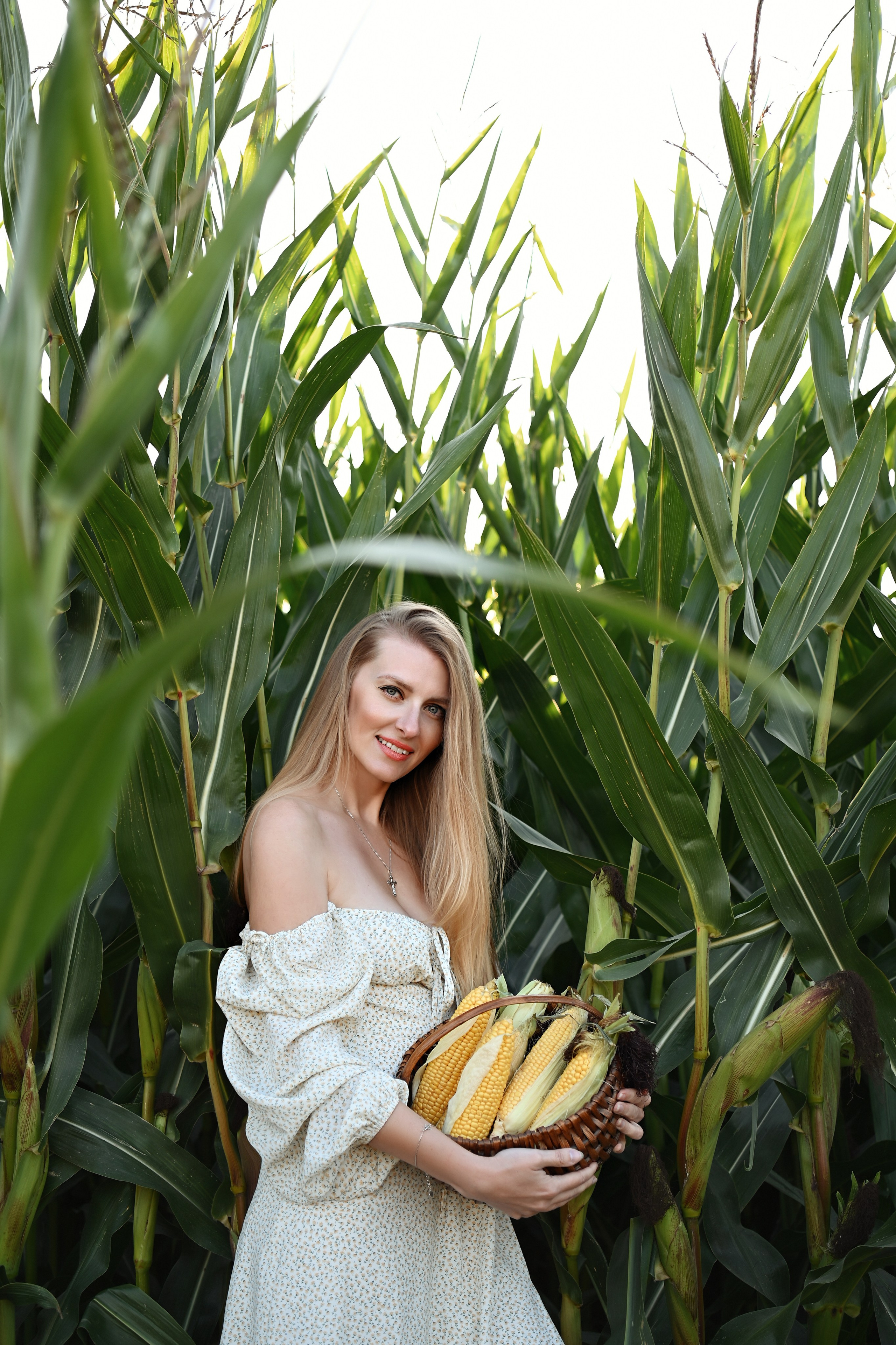 Фотосессия в кукурузном поле. Детский и семейный фотограф г. Москва Оксана Катаджи
