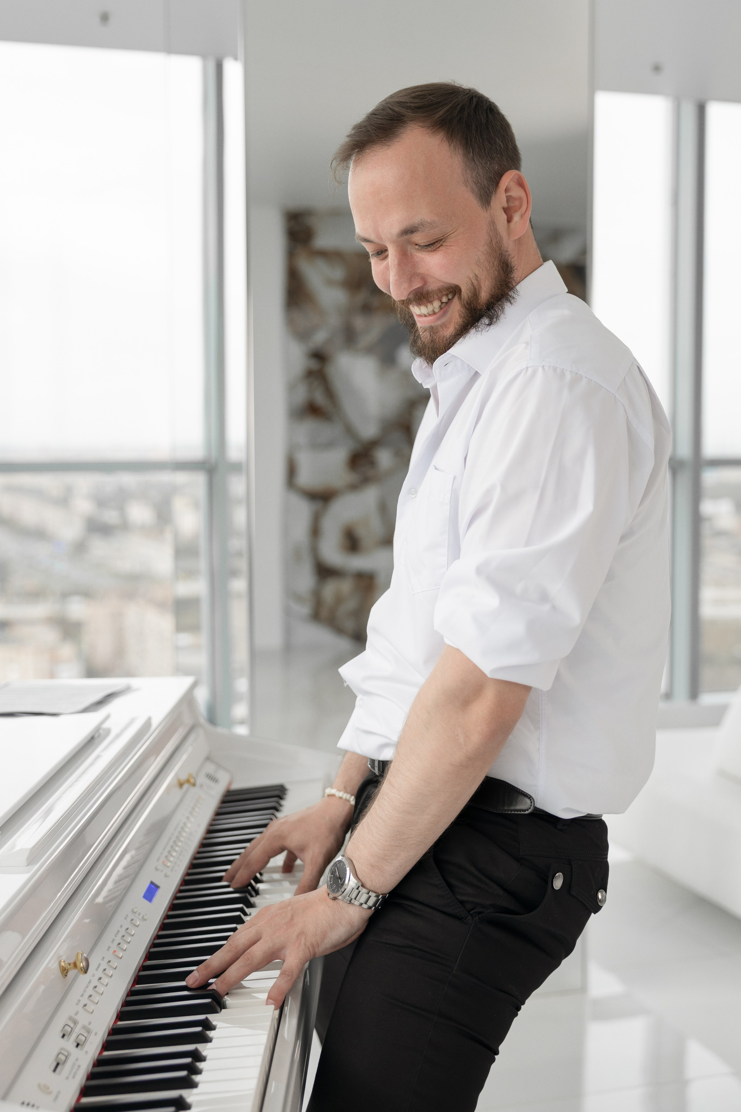 Мужская портретная съемка в студии. Фотограф в Санкт-Петербурге Вагнер Юлия