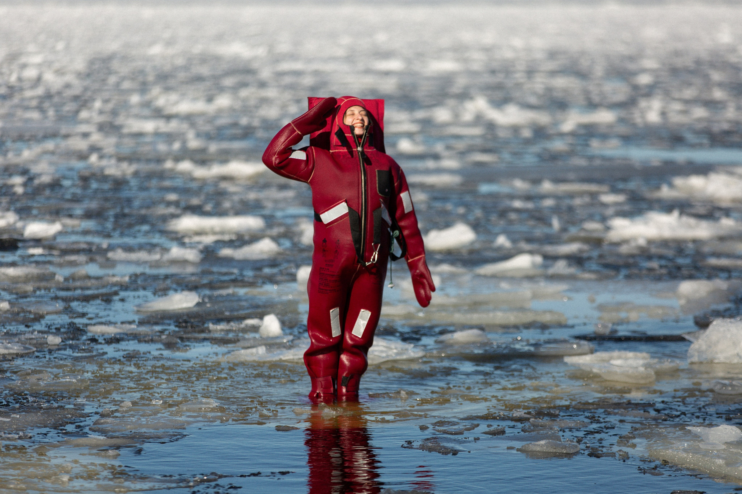 Ice floating. Снимаю съемки