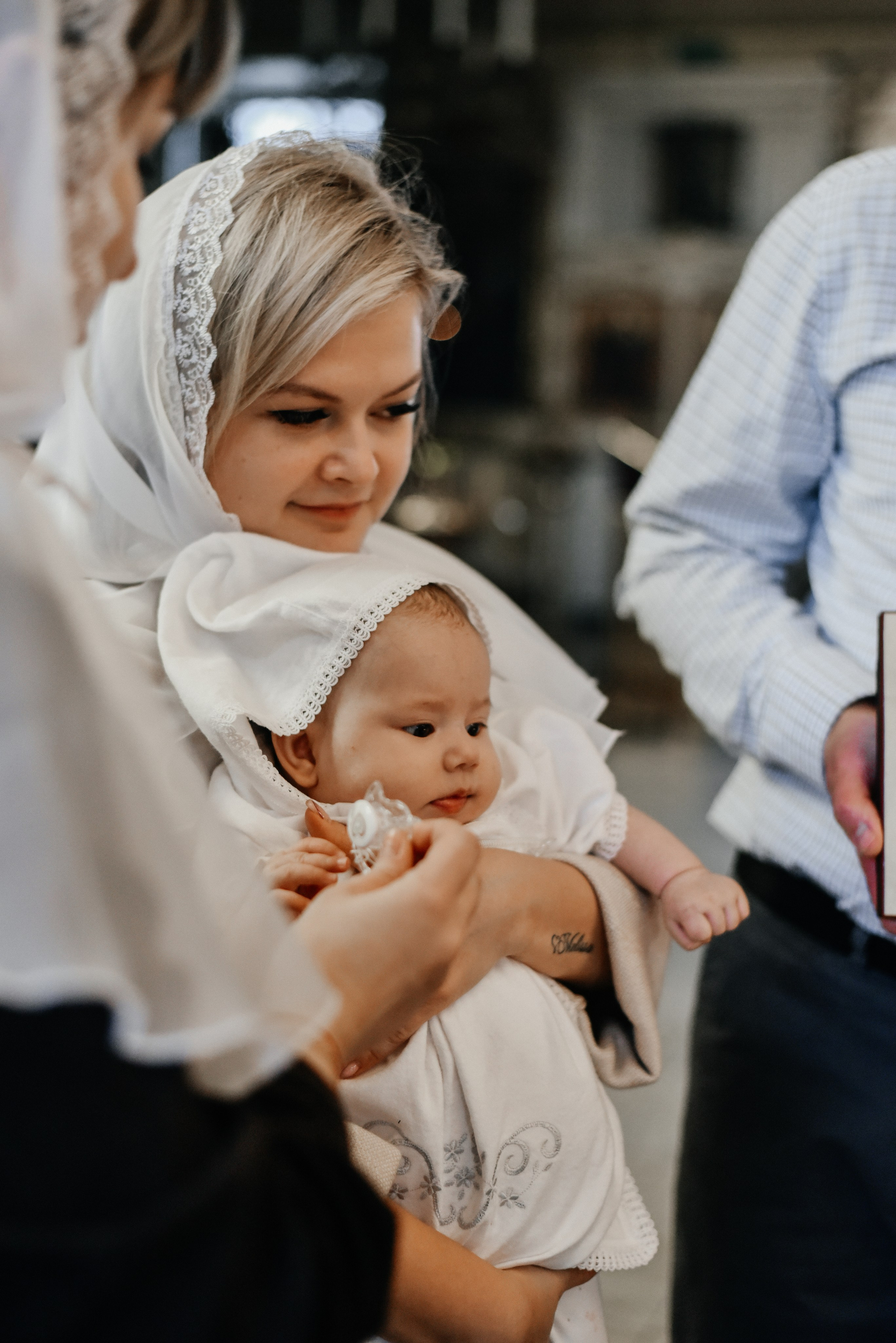 Съёмка таинства Крещения. Фотограф в Москве и Королёве Сутягина Мария