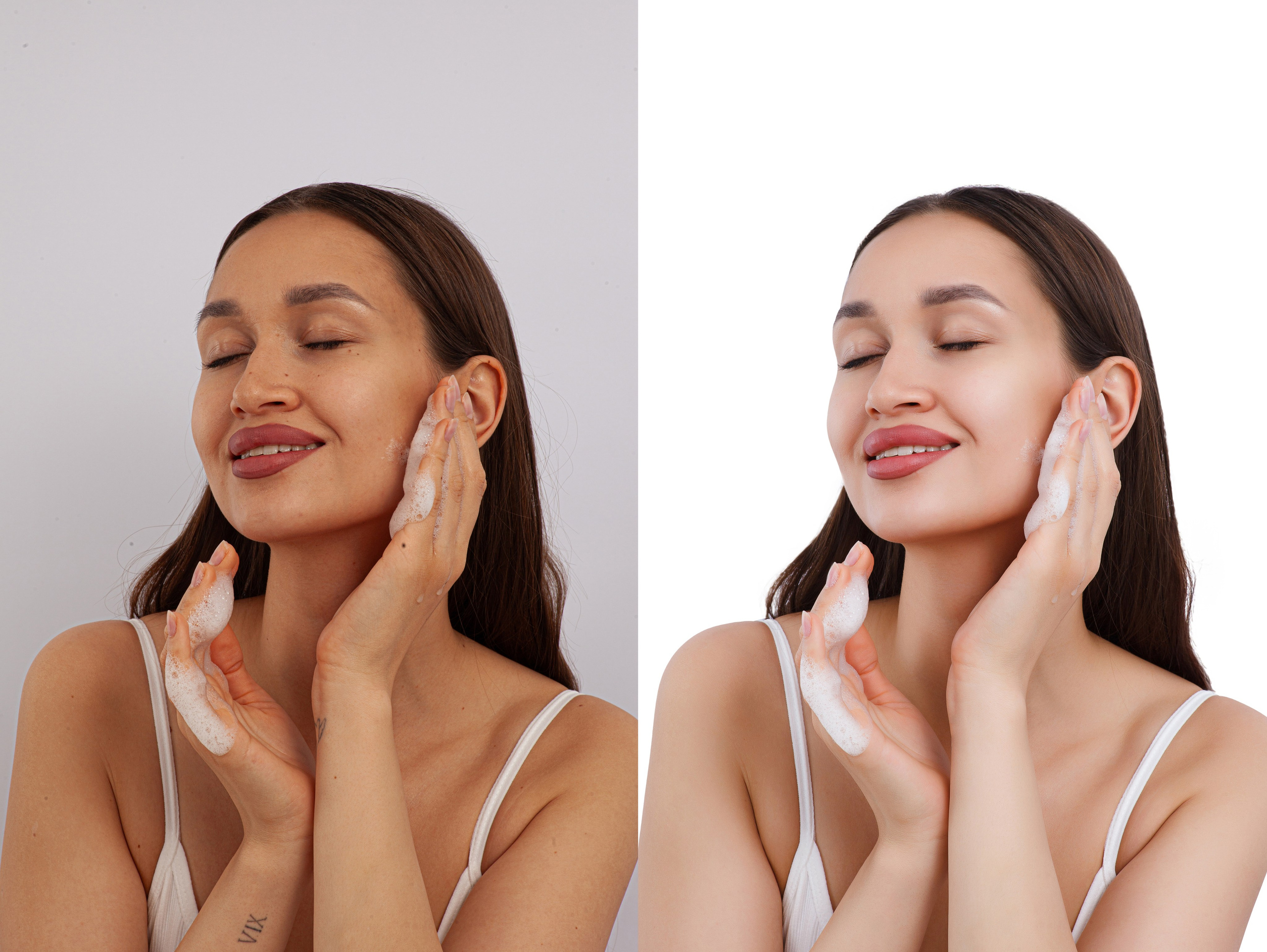 Для рекламы косметики