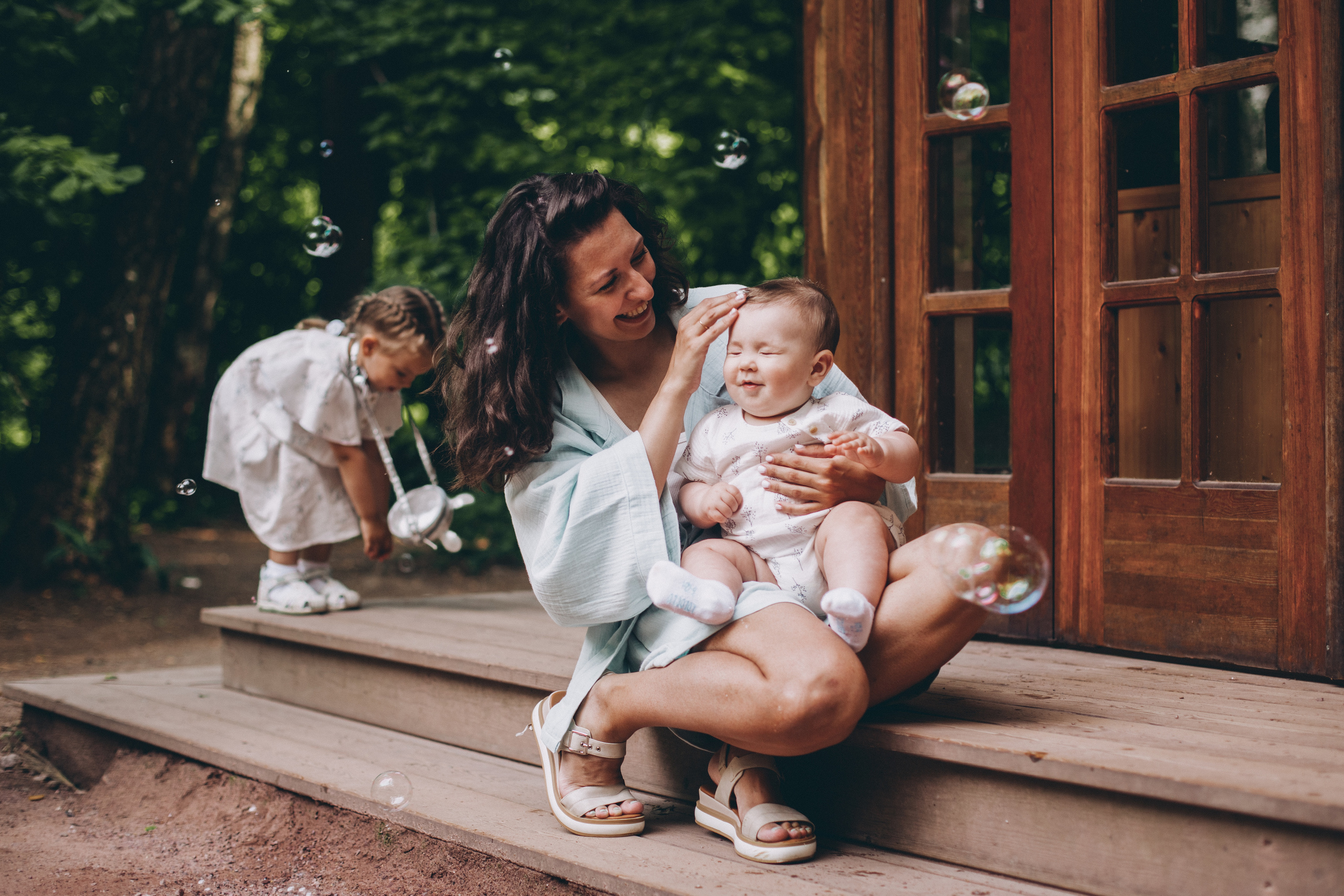 Семейные истории прогулки. Семейный фотограф в Москве Татьяна Головина