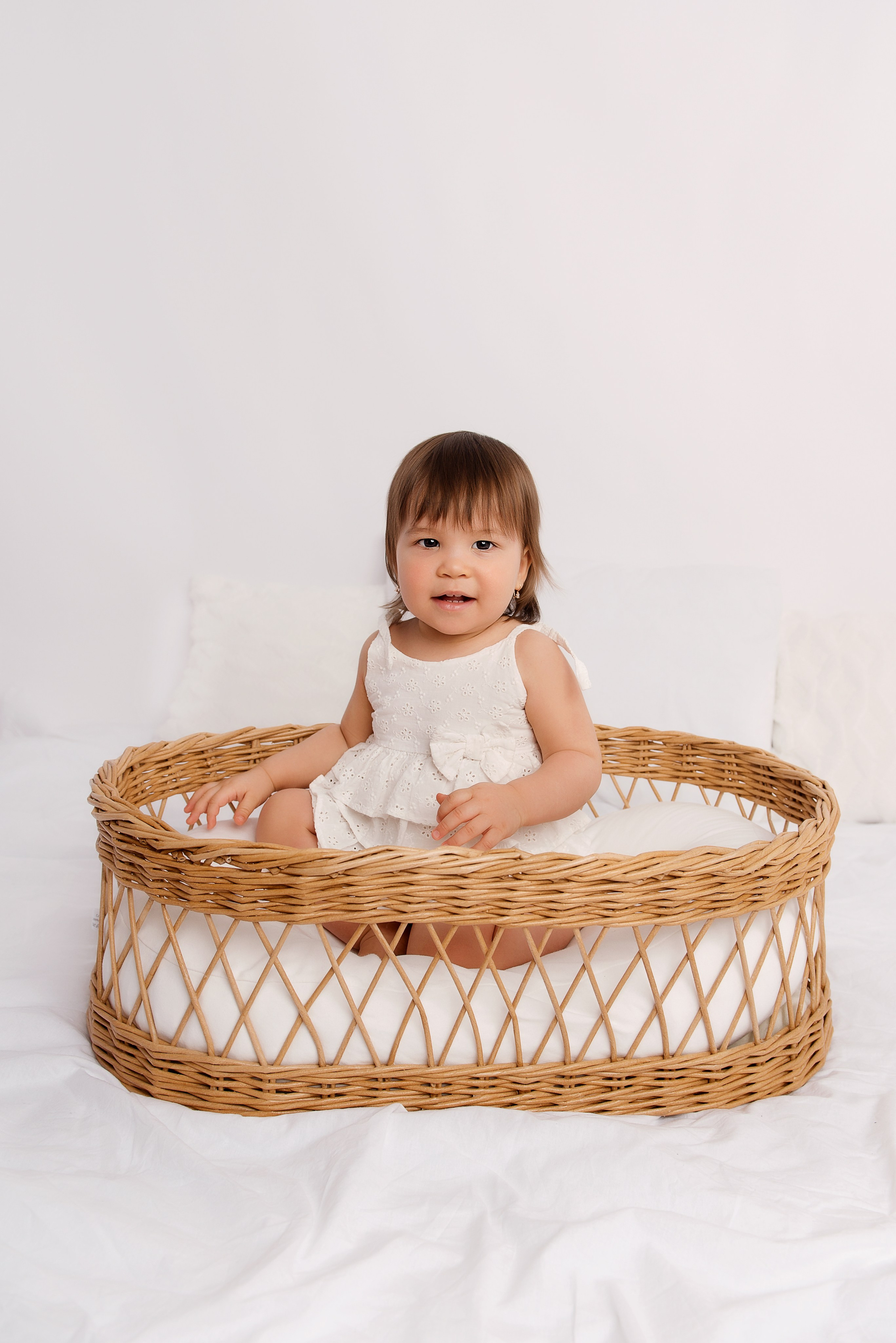 Малышке 1,5 месяца. Детский фотограф в Долгопрудном и Москве