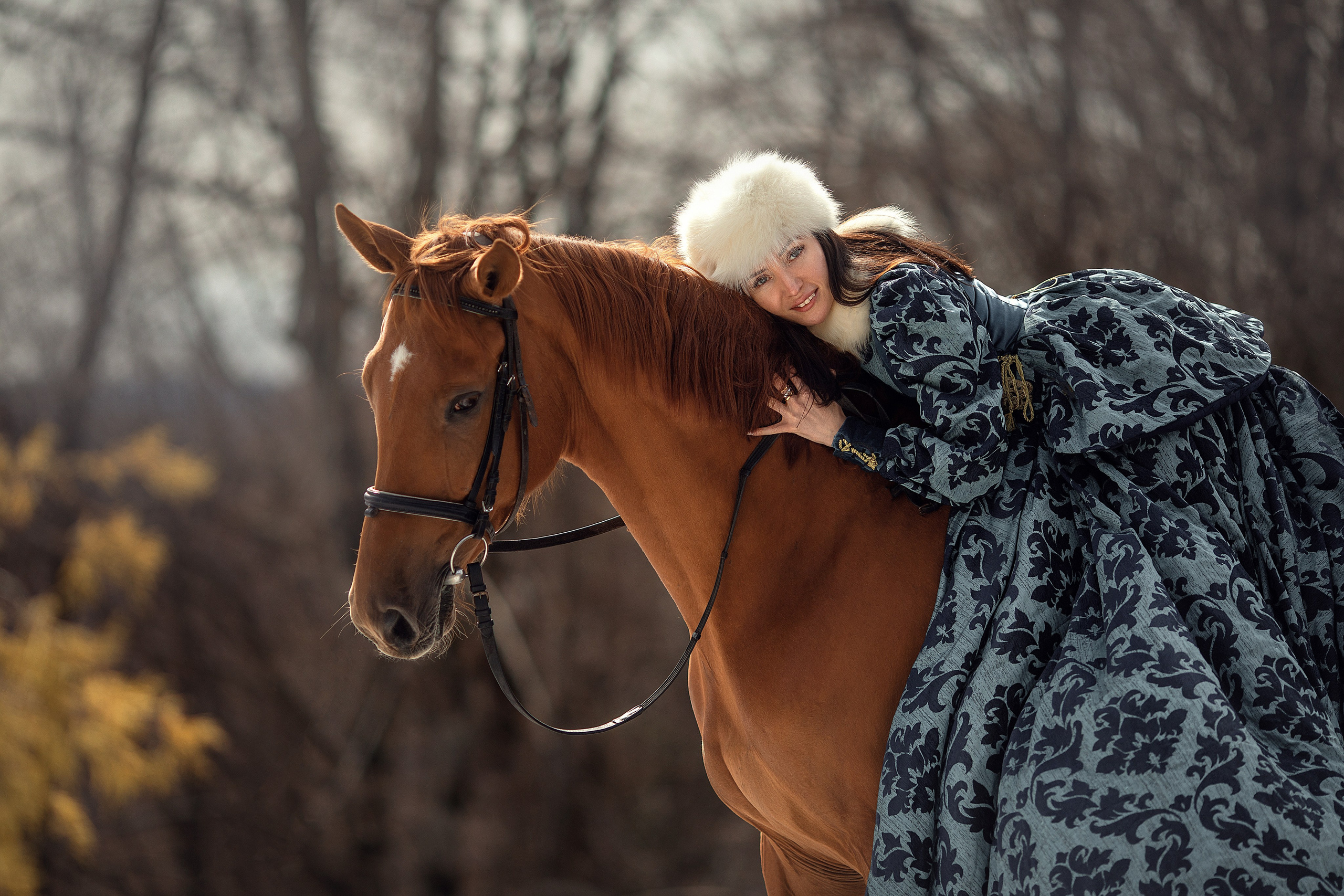 Портрет с лошадьми. Photograpther Gracheva Sveta