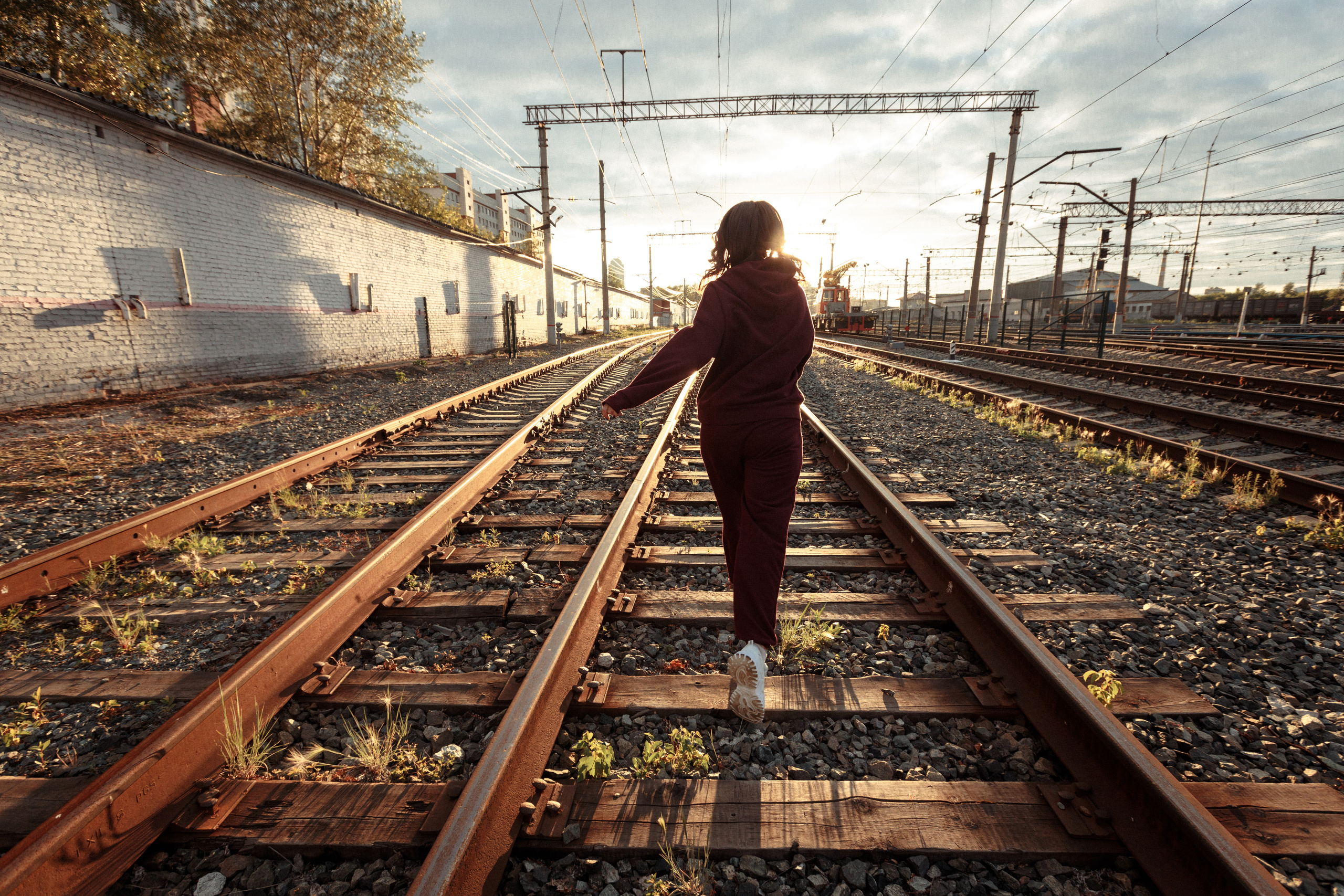Там, на путях. Фотограф Сочи, Екатеринбург, Евгения Ефимова