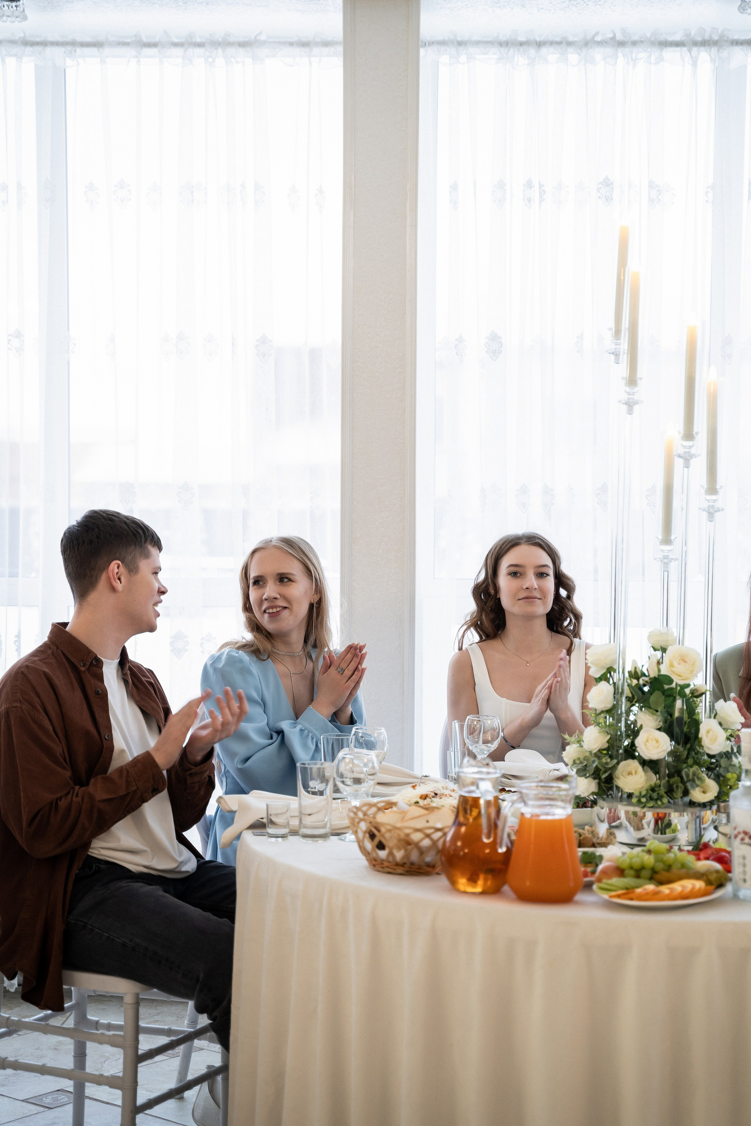 Свадебный банкет. Фотограф Алина Филимонова Тверь