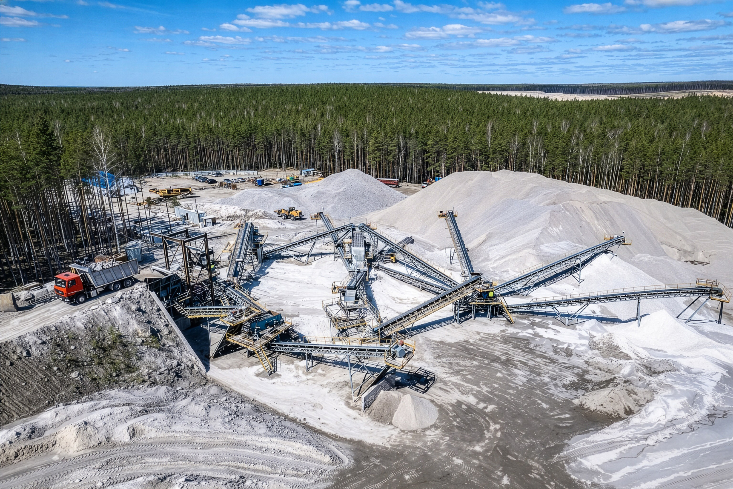 Аэросъемка промышленных объектов — Кейс ГК Стройтехно-Урал | Дмитрий Судаков. Фотограф Дмитрий Судаков — Свадебная и репортажная съемка в Екатеринбурге и Москве