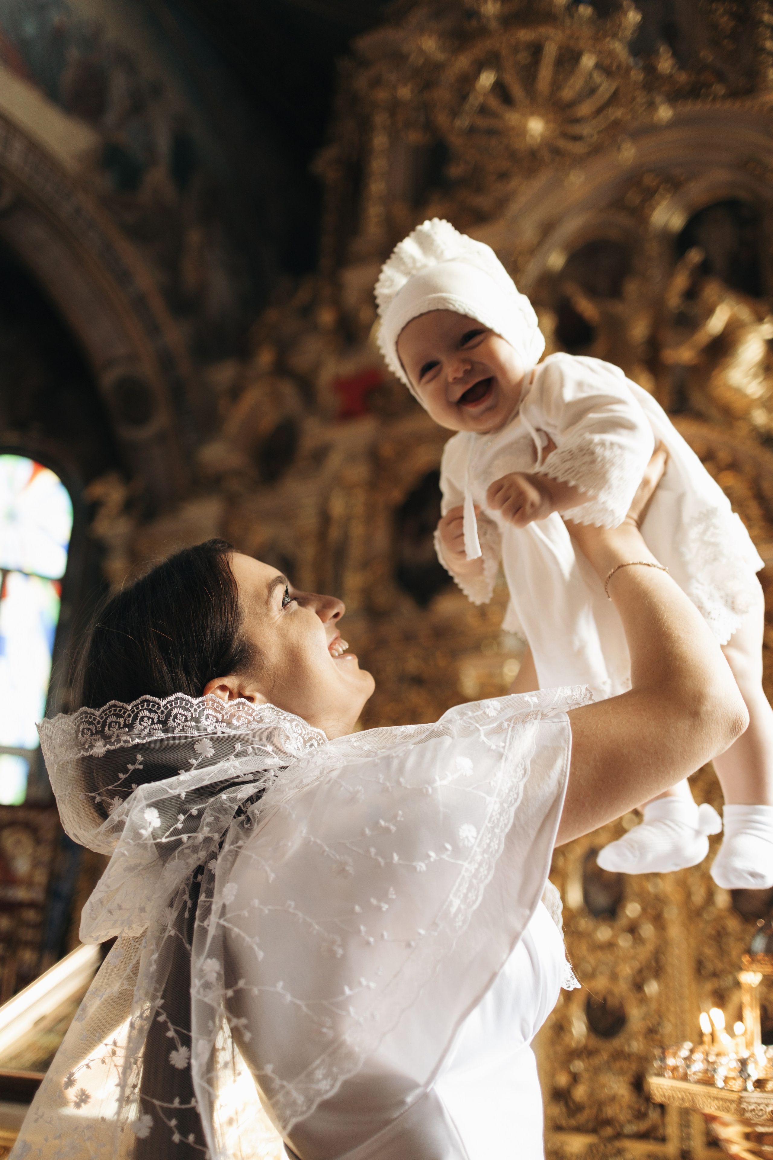 Крещение Арины. Самый теплый фотограф в Краснодаре Рябоконь Ксения