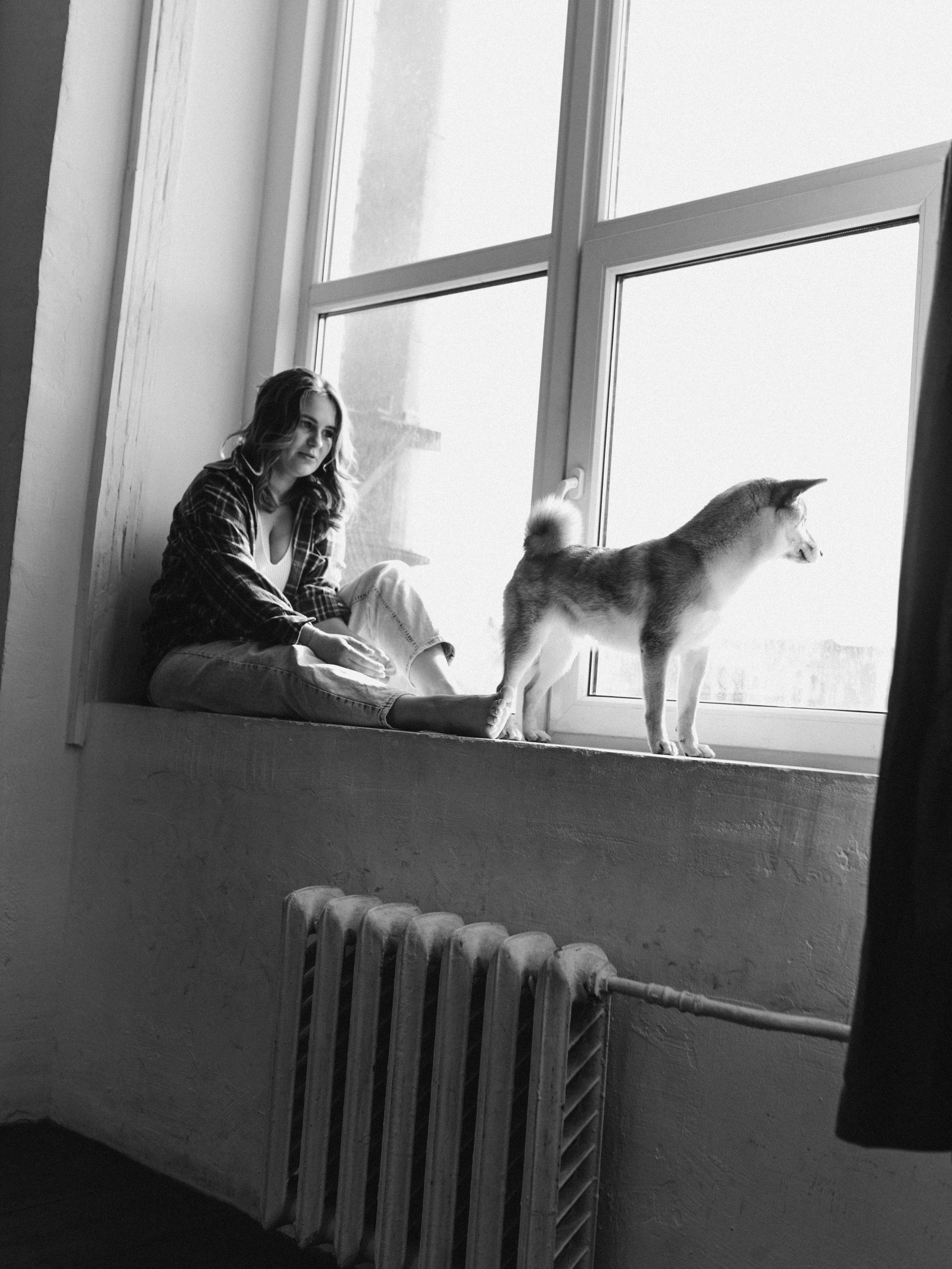 Мика и Настя. Фотограф-анималист в Москве Кириллова Татьяна