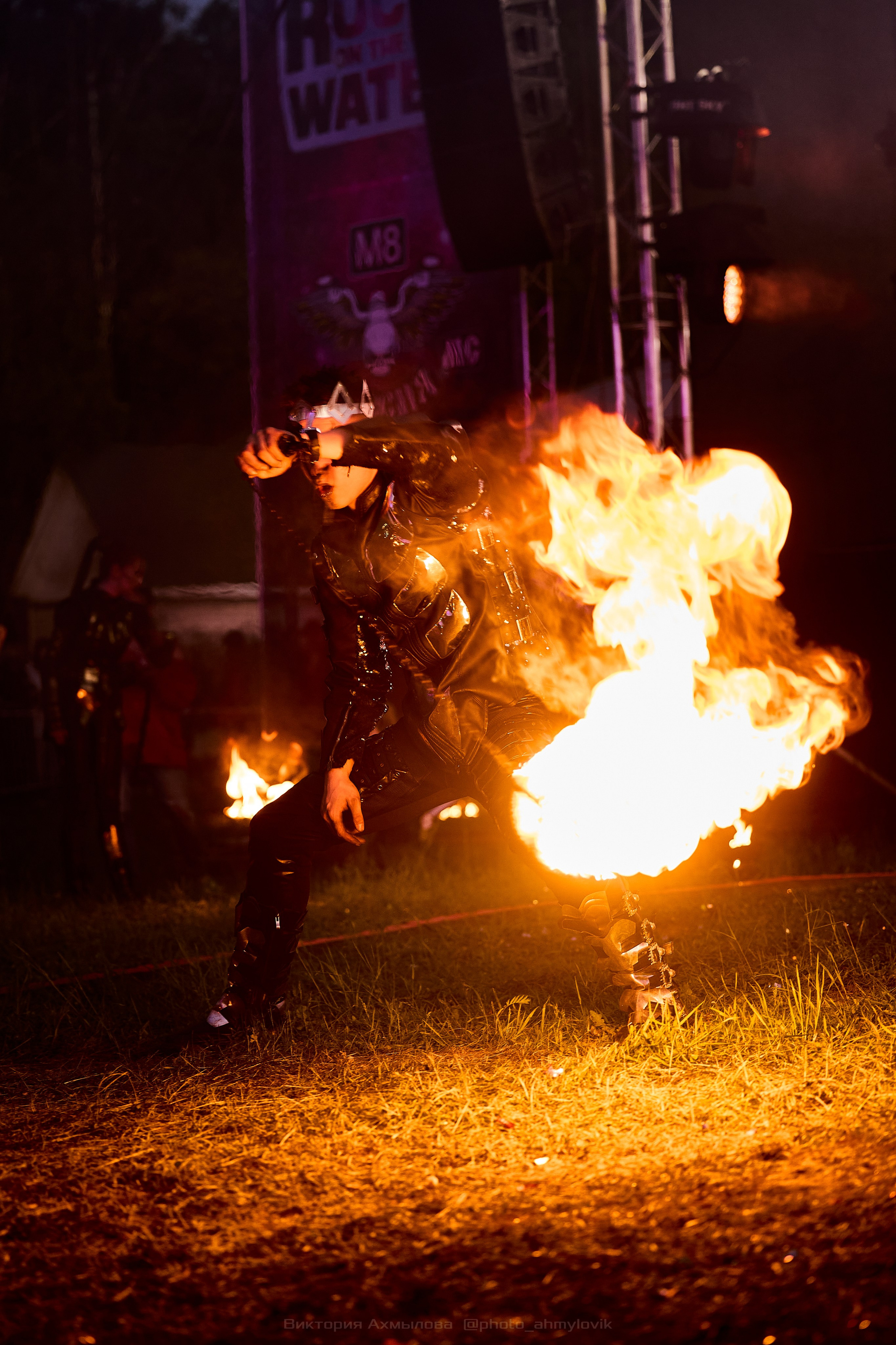 23.05.2026 FIRE SHOW на Rock on The Water. Виктория Ахмылова. Фотограф в Москве