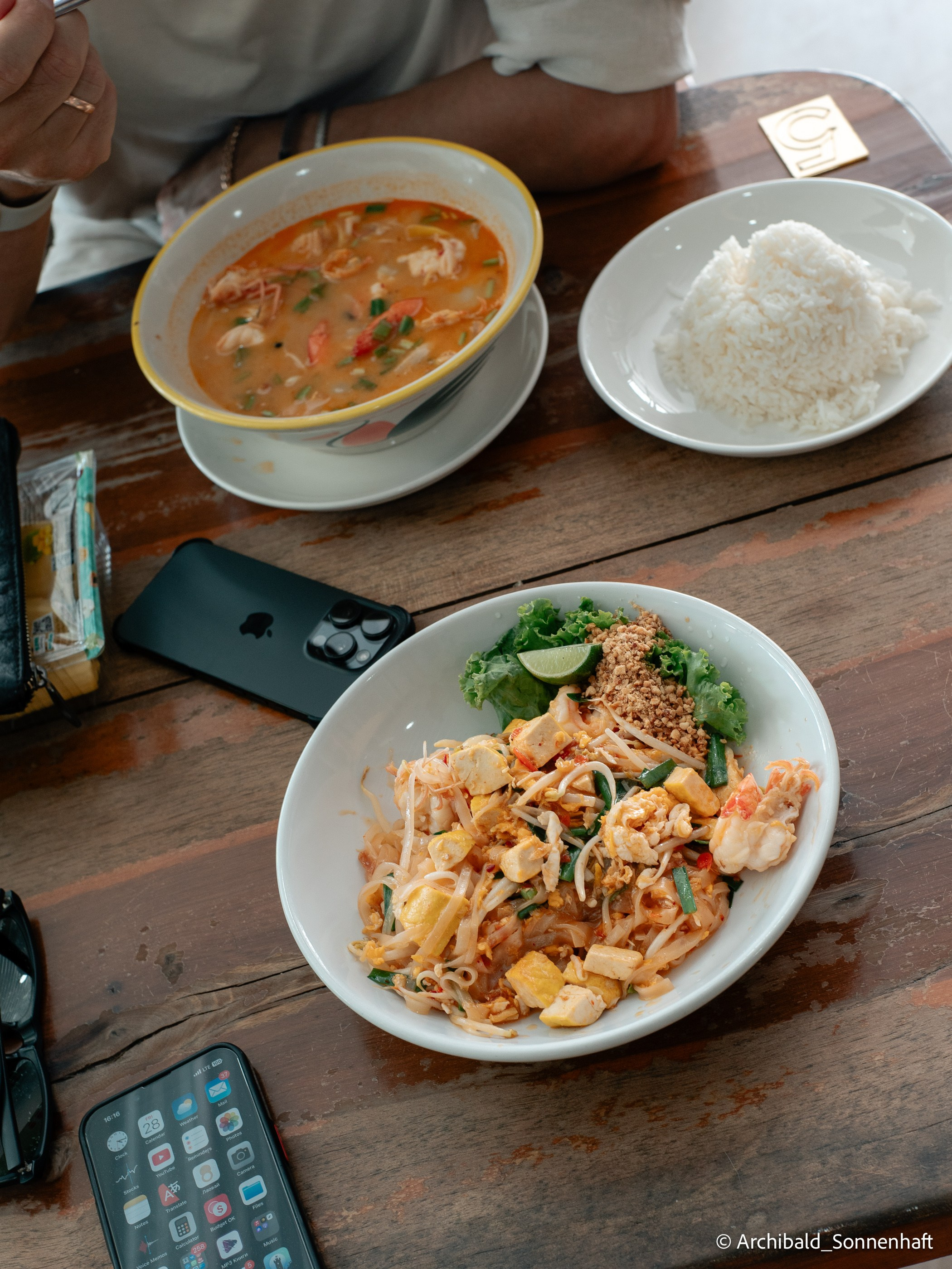 Thai monk. Photographer in Guangzhou, China. Archibald Sonnenhaft