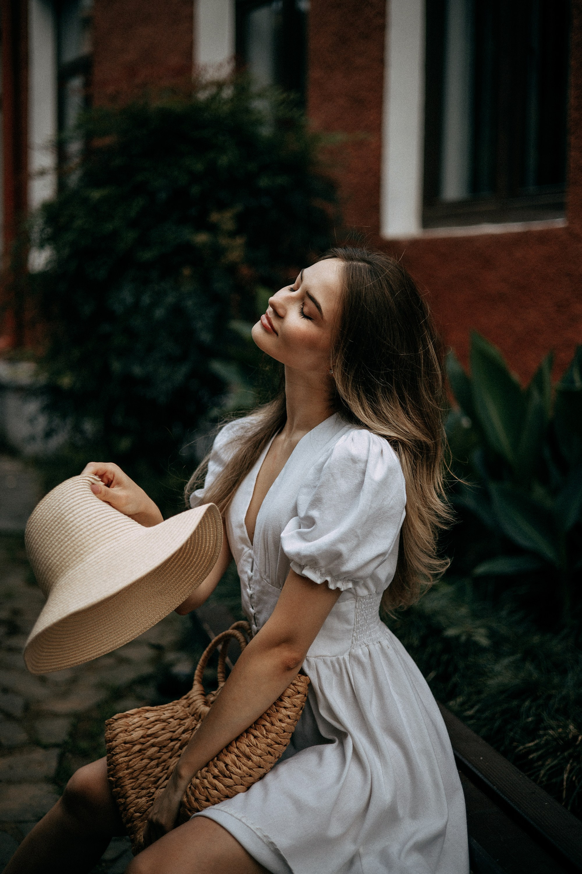 Фотосессия с гортензиями в Батуми