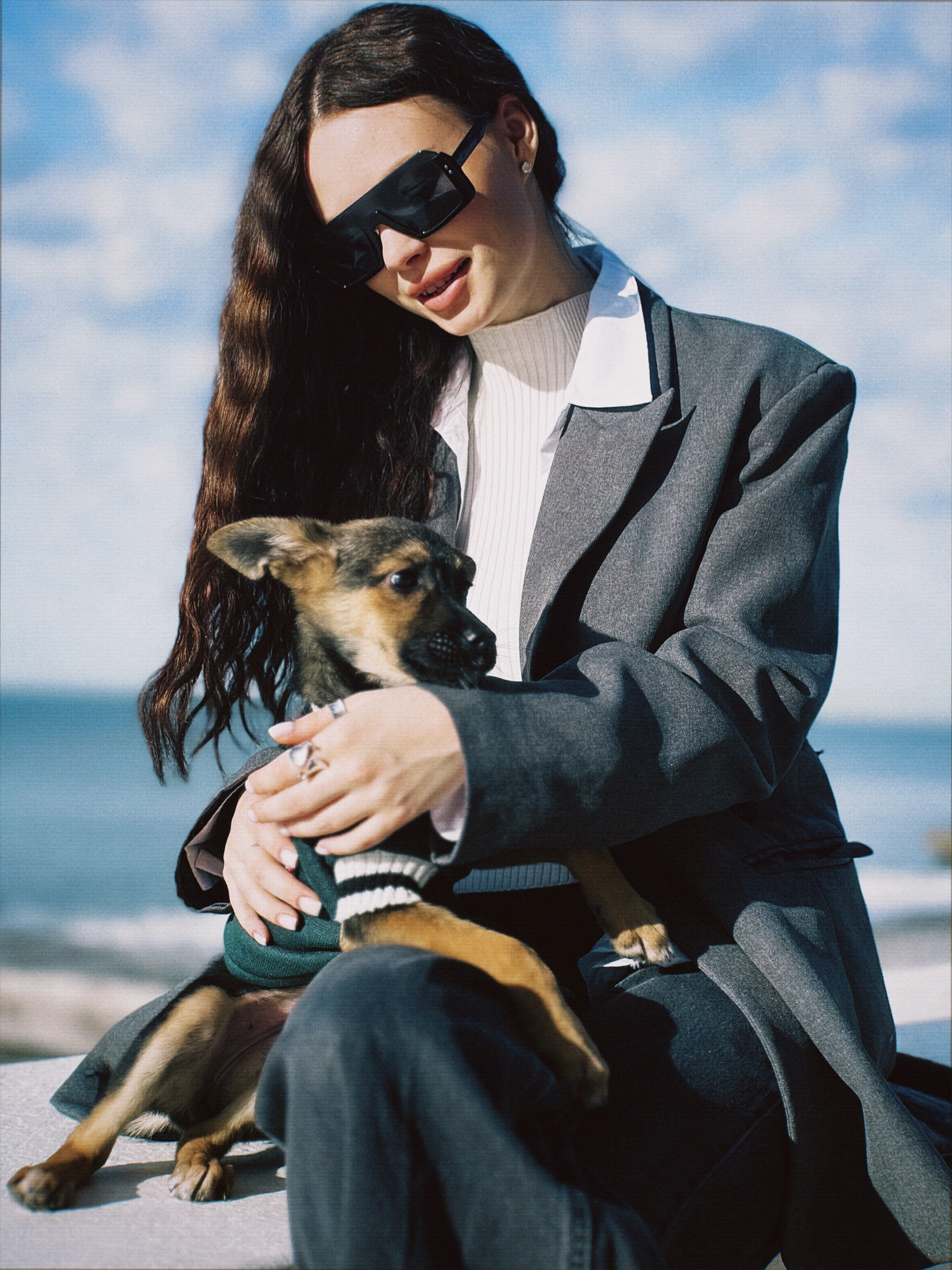 Дама с собачкой. Чувственный мобильный фотограф в Казани и Сочи Дьяченко Дарья