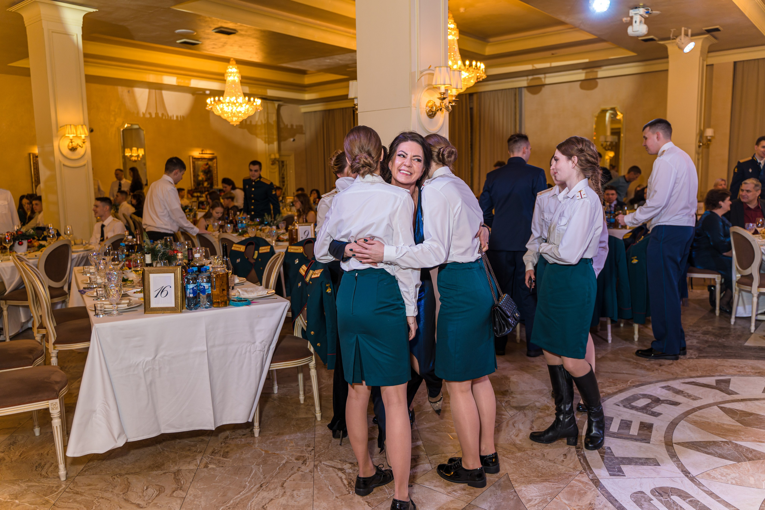 Фотосъемка выпуска военной академии и вручение дипломов