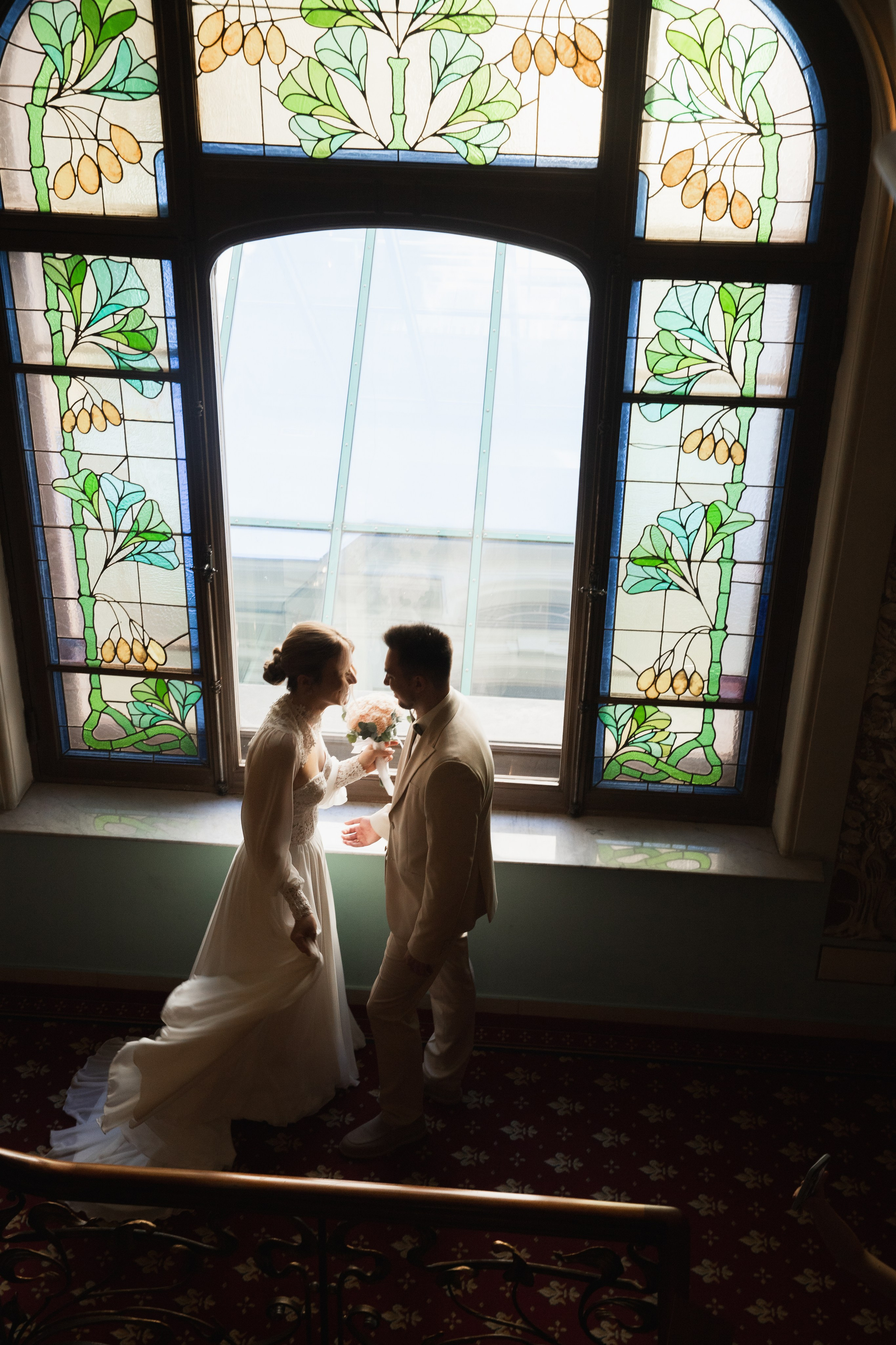 Националь + Пушкинский музей. Свадебный и портретный фотограф в Москве Мария Кравченко