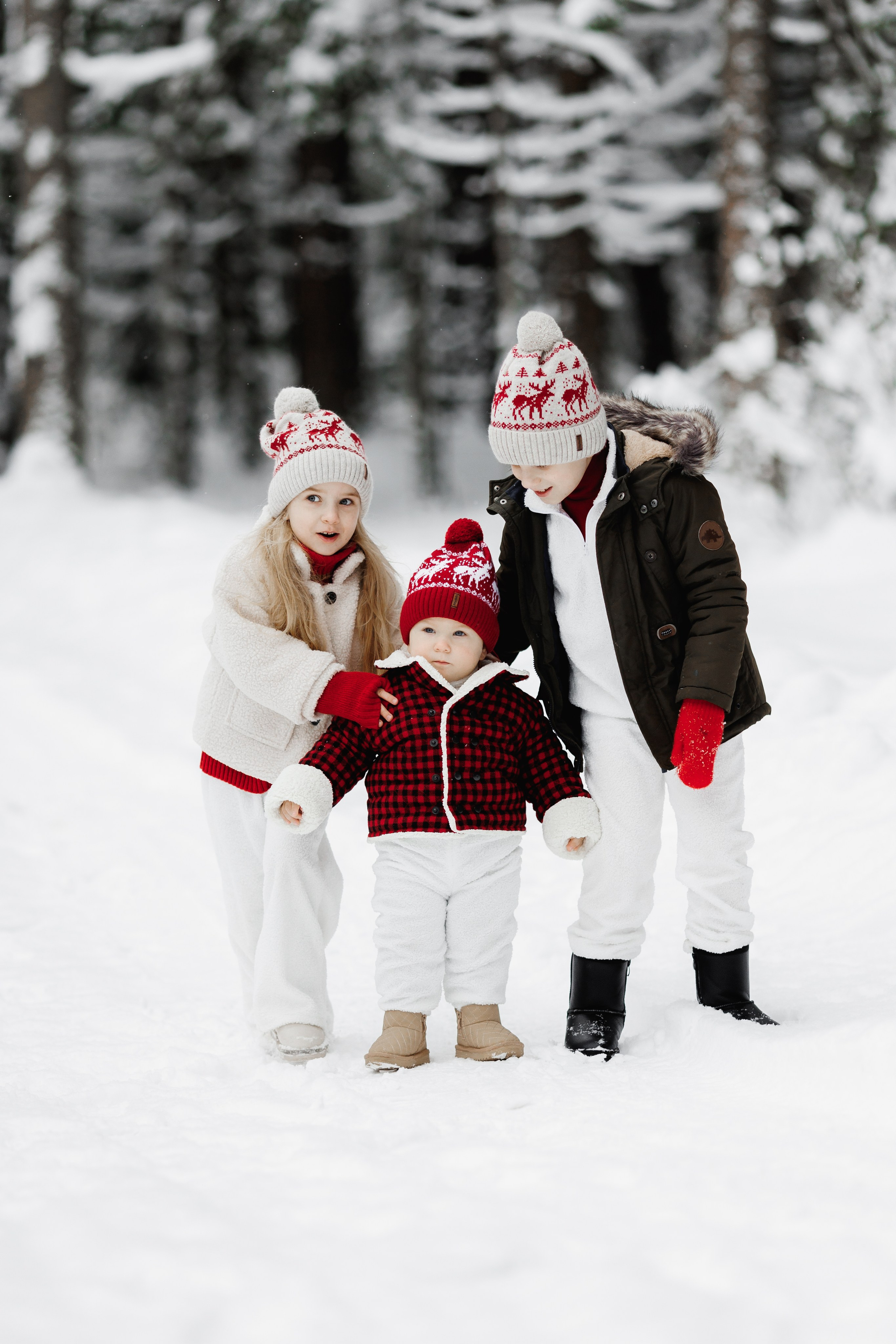 Зимняя детская фотосессия Витебск