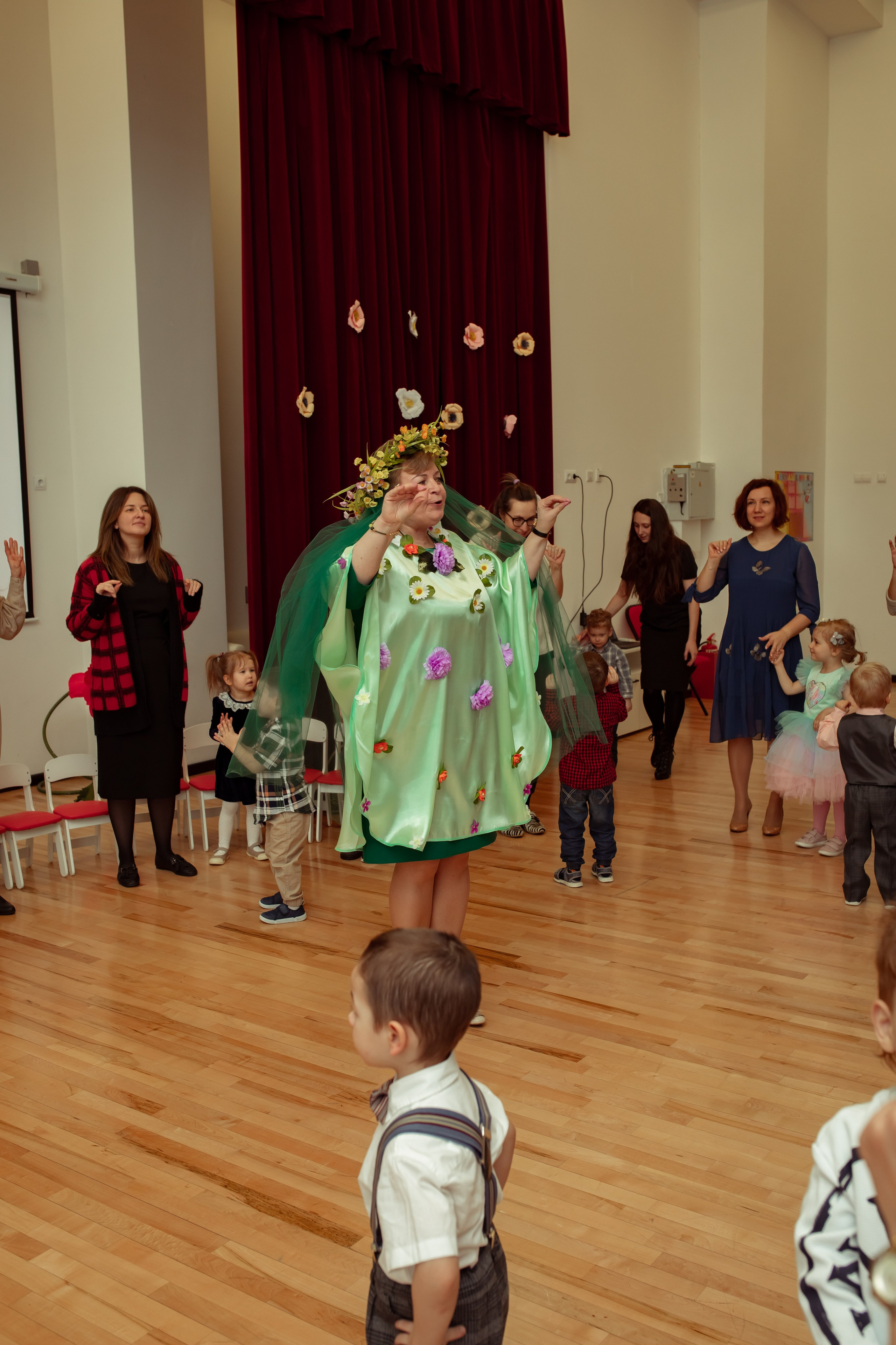 Праздник весны в детском саду. Семейный и детский фотограф в Москве Дорогова Екатерина