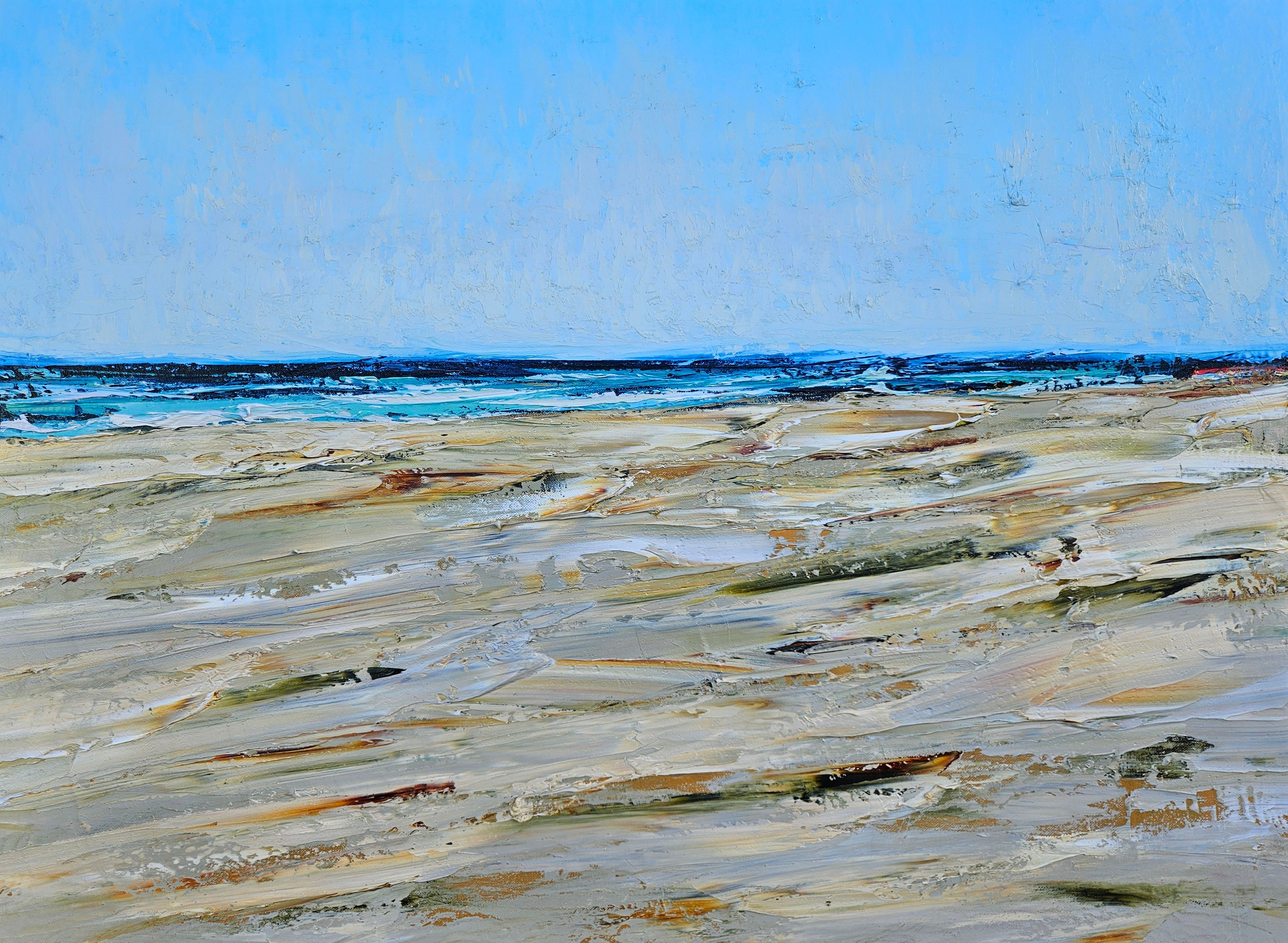 "Море". 2024. Холст, масло. 80х115. Цена: 50000₽