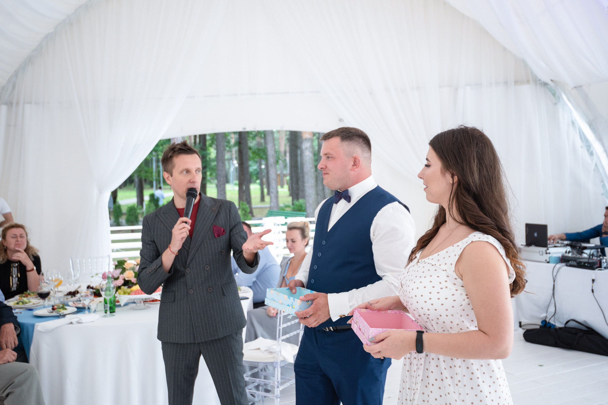 Надя и Рома. Ведущий на свадьбу в Москве Зубков Алексей