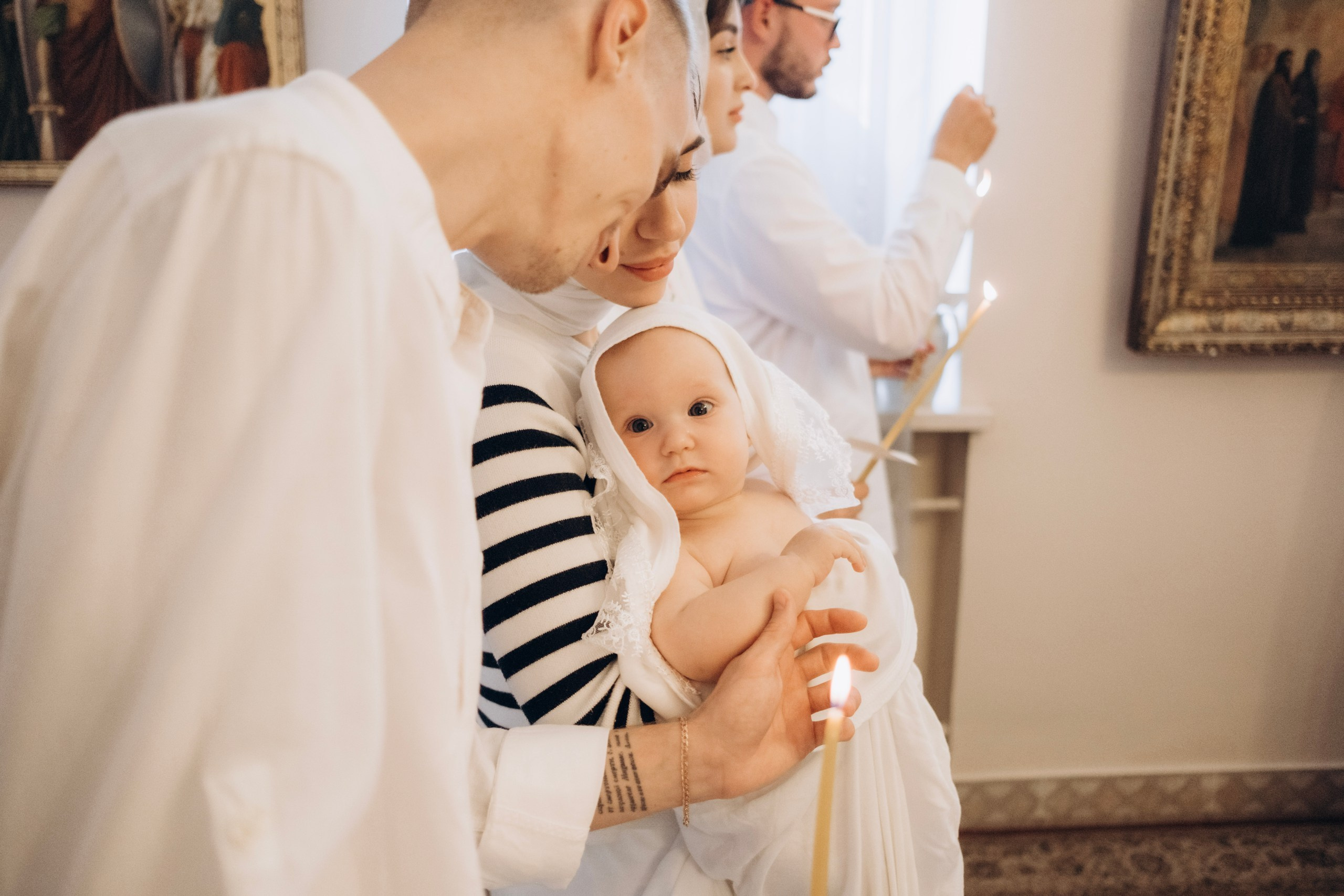 Крещение в Храме АрхангелаМихаила. Главная