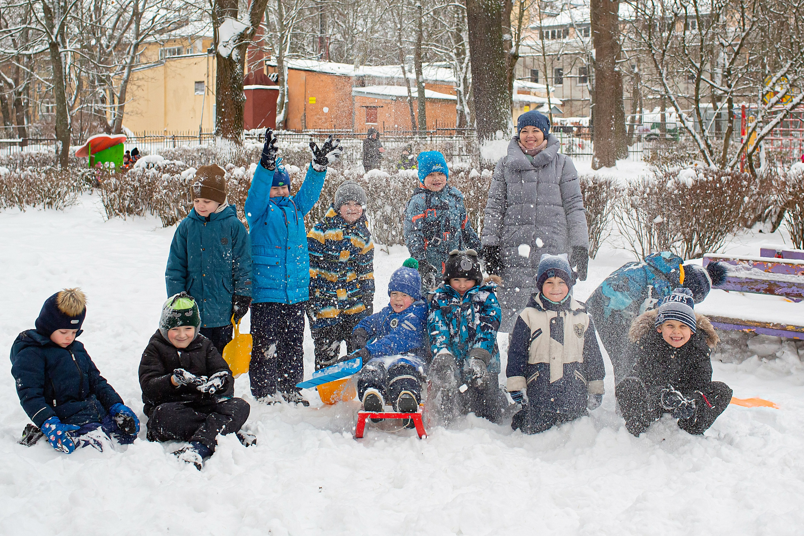 Фотосъёмка для выпускных альбомов. Детский сад. Свадебный, семейный, детский фотограф в Санкт-Петербурге