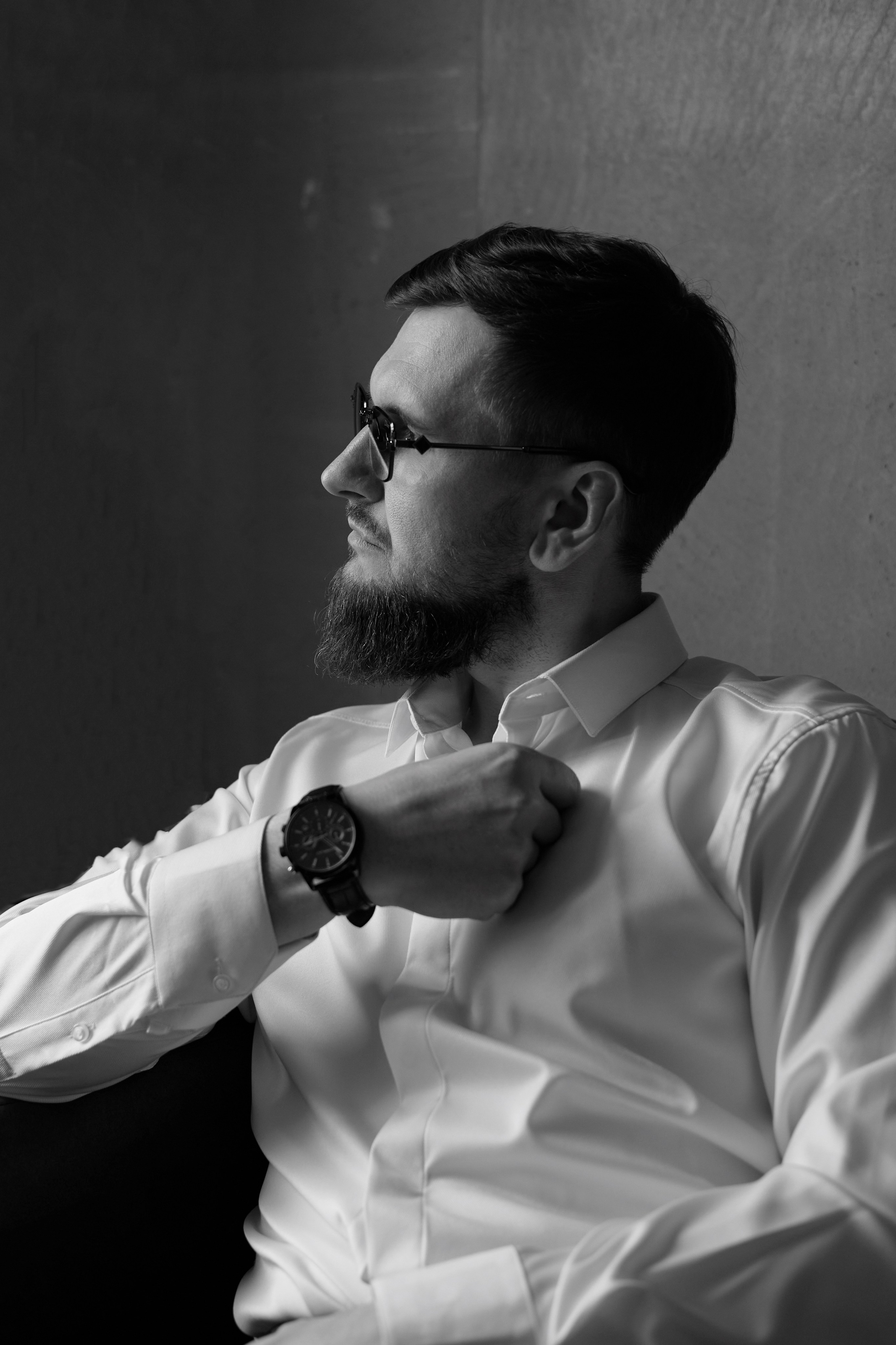 Мужской портрет. Индивидуальные и семейные фотосессии в Москве