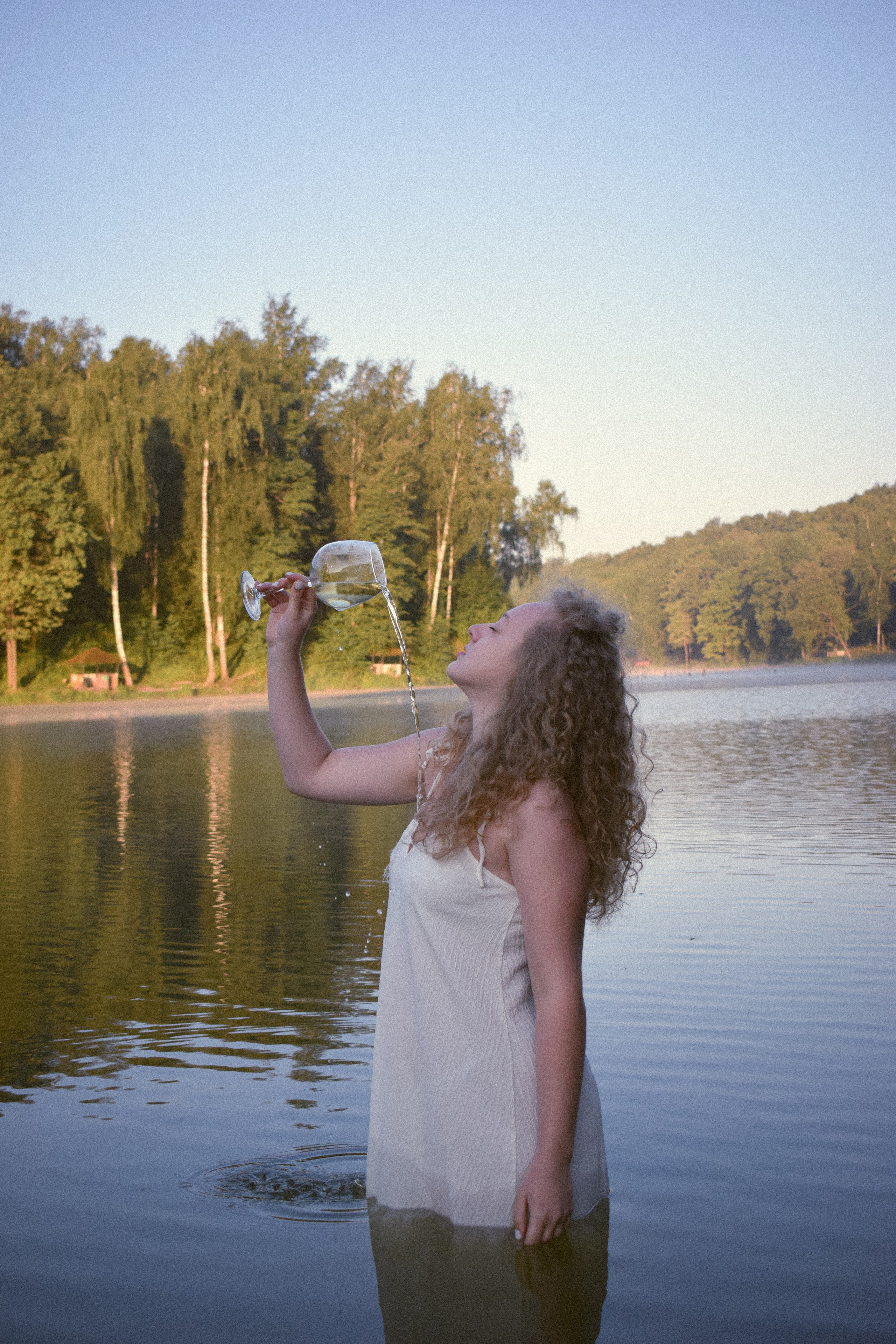 Утро на озере. Фотограф Москва